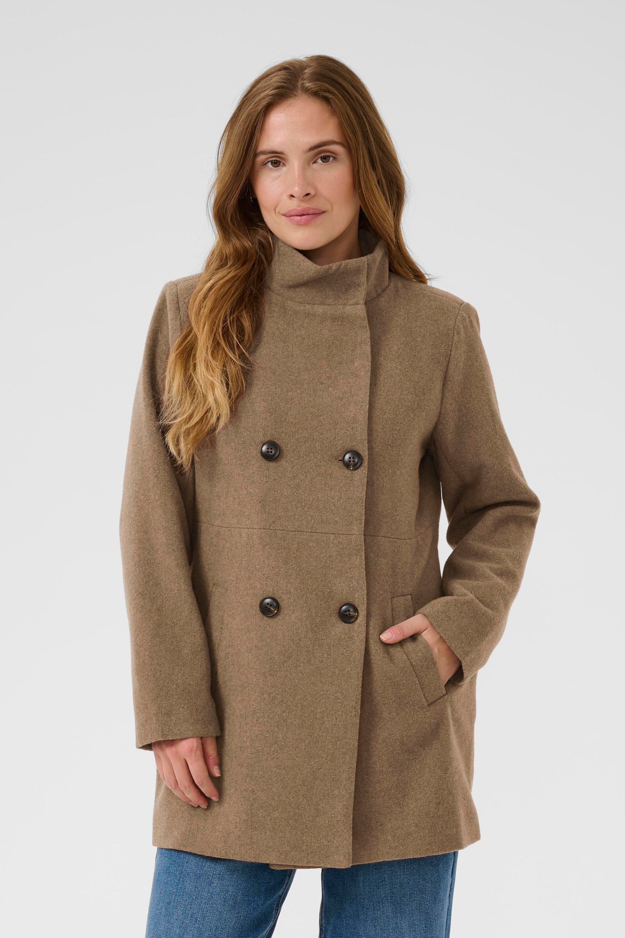 KAFFE Wintermantel »Jacke KAfanny«