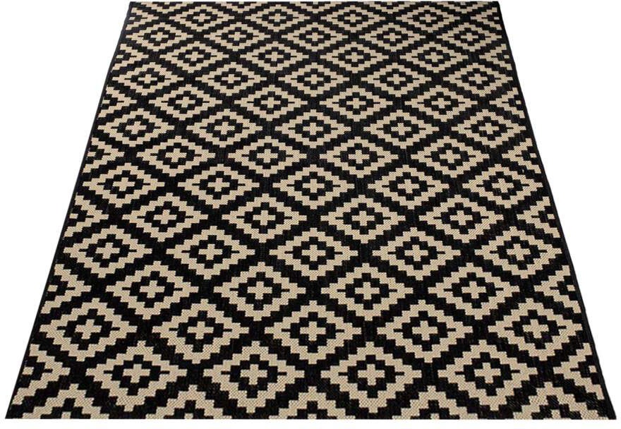 Carpet City Teppich »Sun 642«, rechteckig, 5 mm Höhe, In/- Outdoor geeignet, Wohnzimmer, Balkon, Terrasse