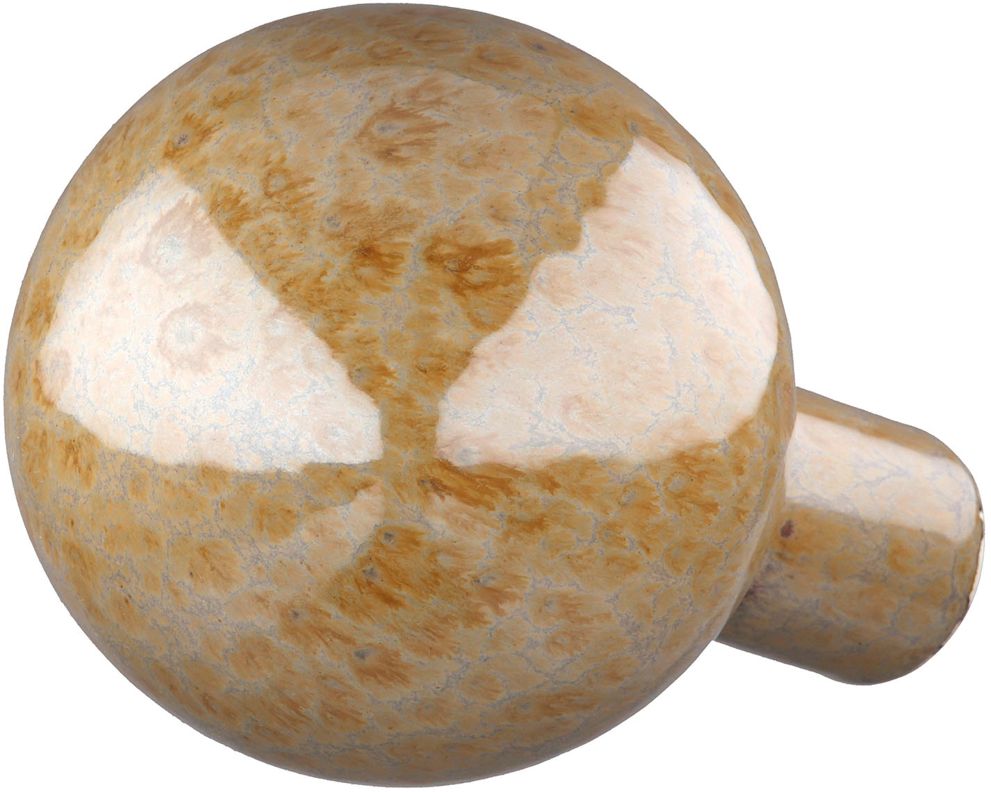 GILDE Tischvase »Deckelvase Mora braun H. 28,5 cm«