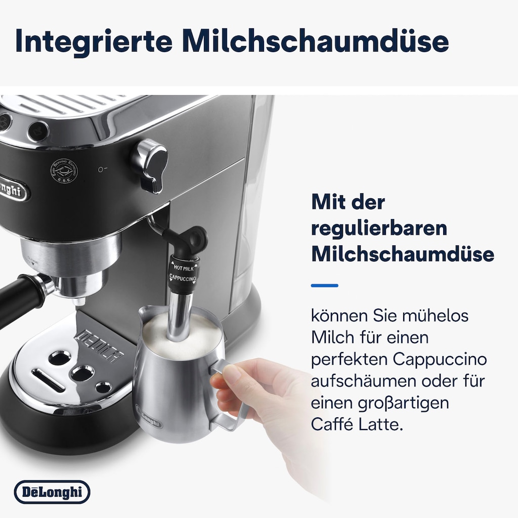 De'Longhi Siebträgermaschine »Dedica Style EC 685.B«