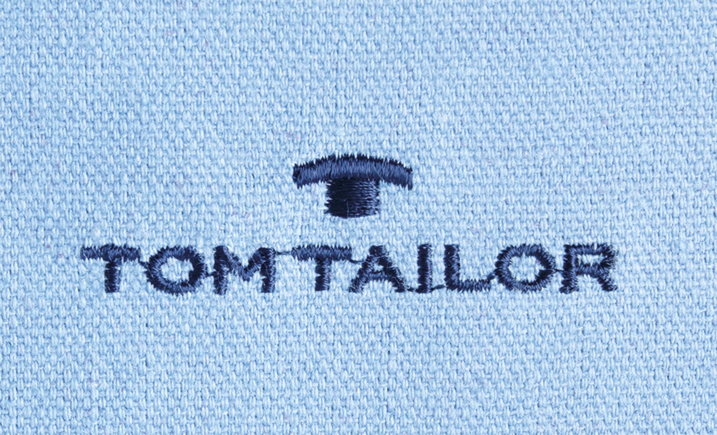 TOM TAILOR HOME Dekokissen »Dove Signature«, mit Paspel, Kissenhülle ohne Füllung, 1 Stück