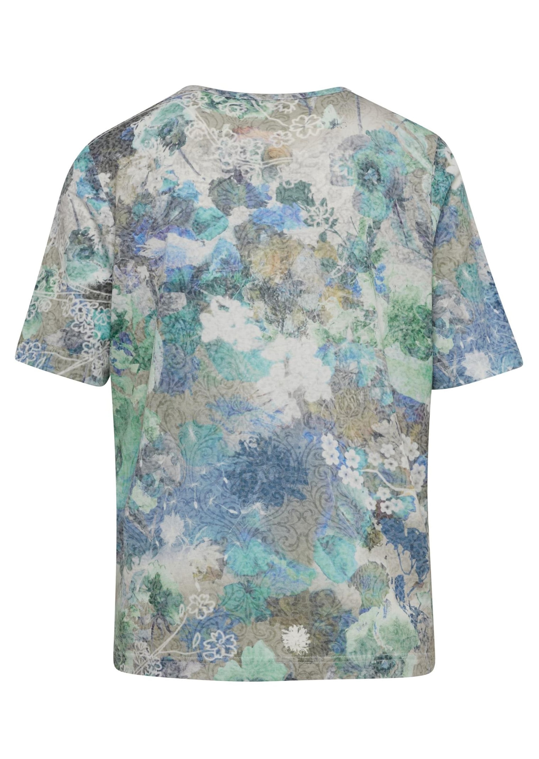GOLDNER Print-Shirt »Faszinierendes Ausbrenner-Shirt«