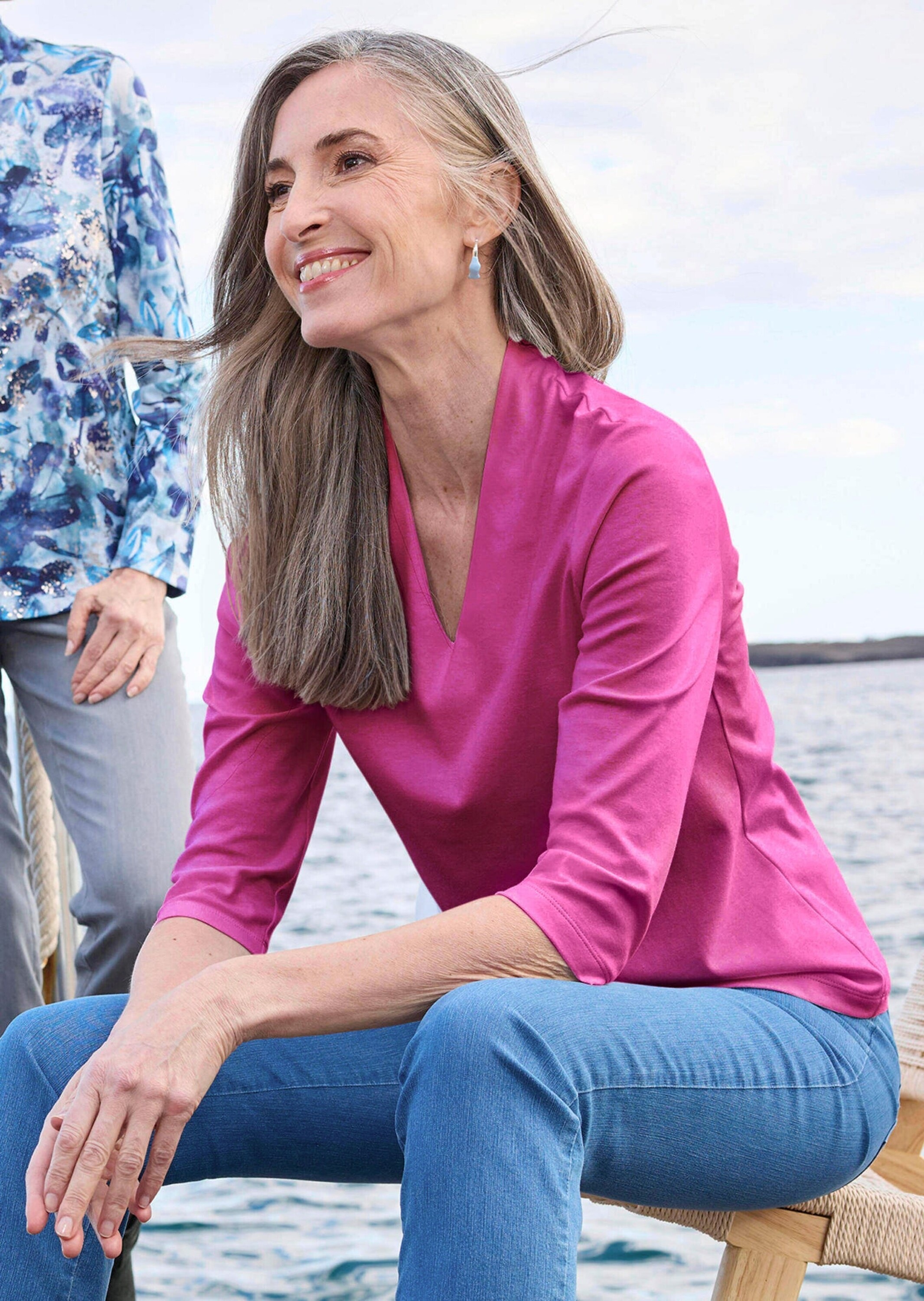 GOLDNER Kurzarmshirt »Basic-Shirt aus Interlock-Jersey«