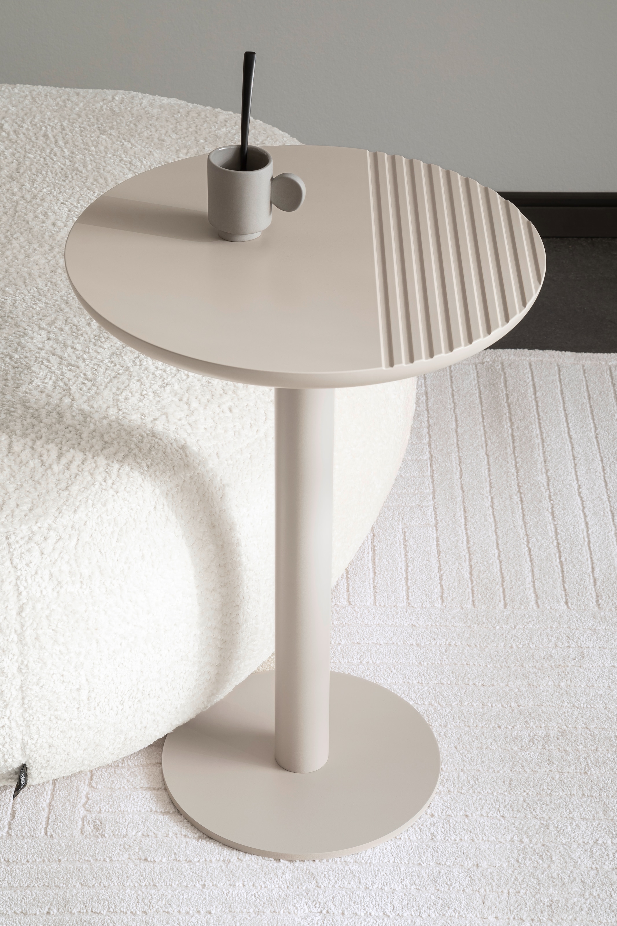 SCHÖNER WOHNEN-Kollektion Teppich »Pure 6317-242«, rechteckig, 22 mm Höhe, Kurzflor, Hoch Tief Struktur, Wohnzimmer, Schöner Wohnen Kollektion