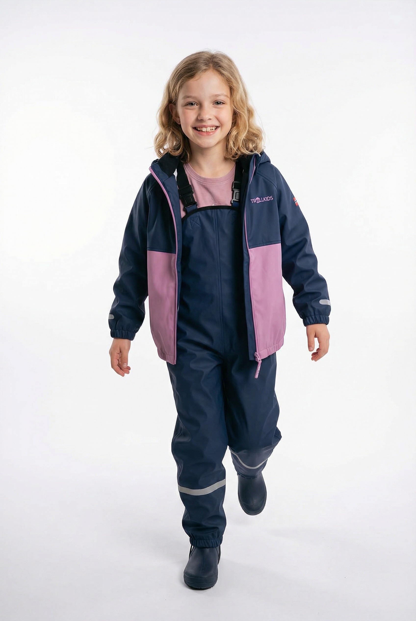 TROLLKIDS Regen- und Matschhose »Kids Odda Rain Set XT«  für Kinder und Jugendliche, 2-teiliges Set, aus Polyester gefertigt