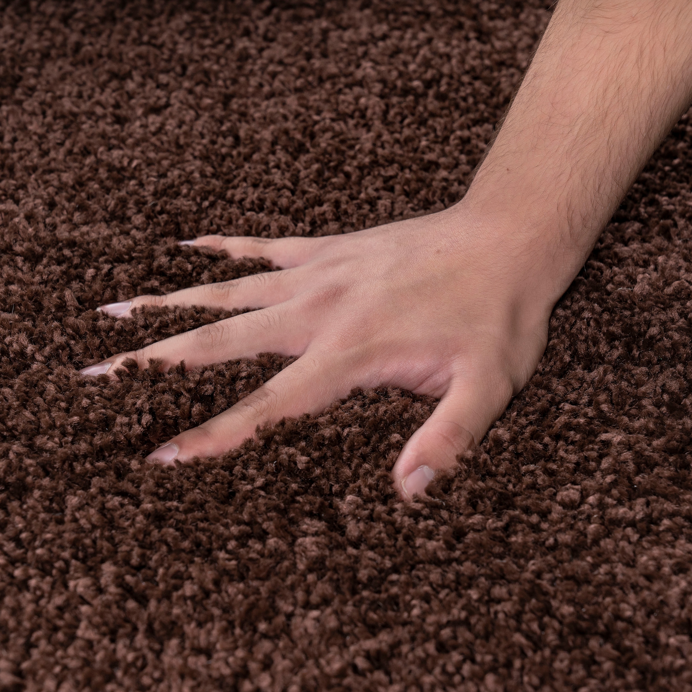 my home Hochflor-Teppich »Shaggy 30« rechteckig 30 mm Höhe Teppich, Uni Farben, besonders weich und kuschelig, Kundenliebling