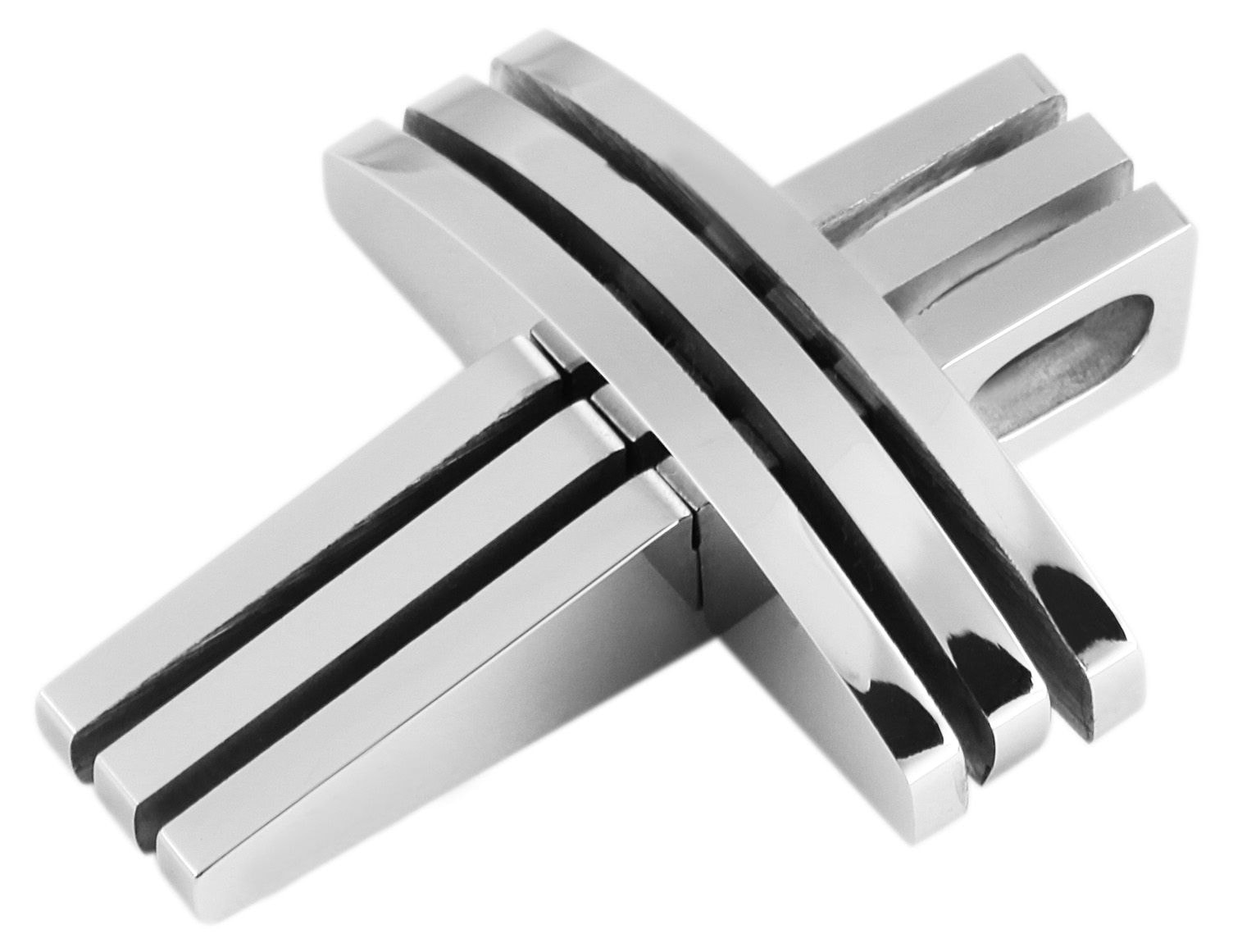 Adelia´s Kreuzanhänger »Unisex Anhänger ¿ Kreuz Kreuzanhänger aus Edelstahl«