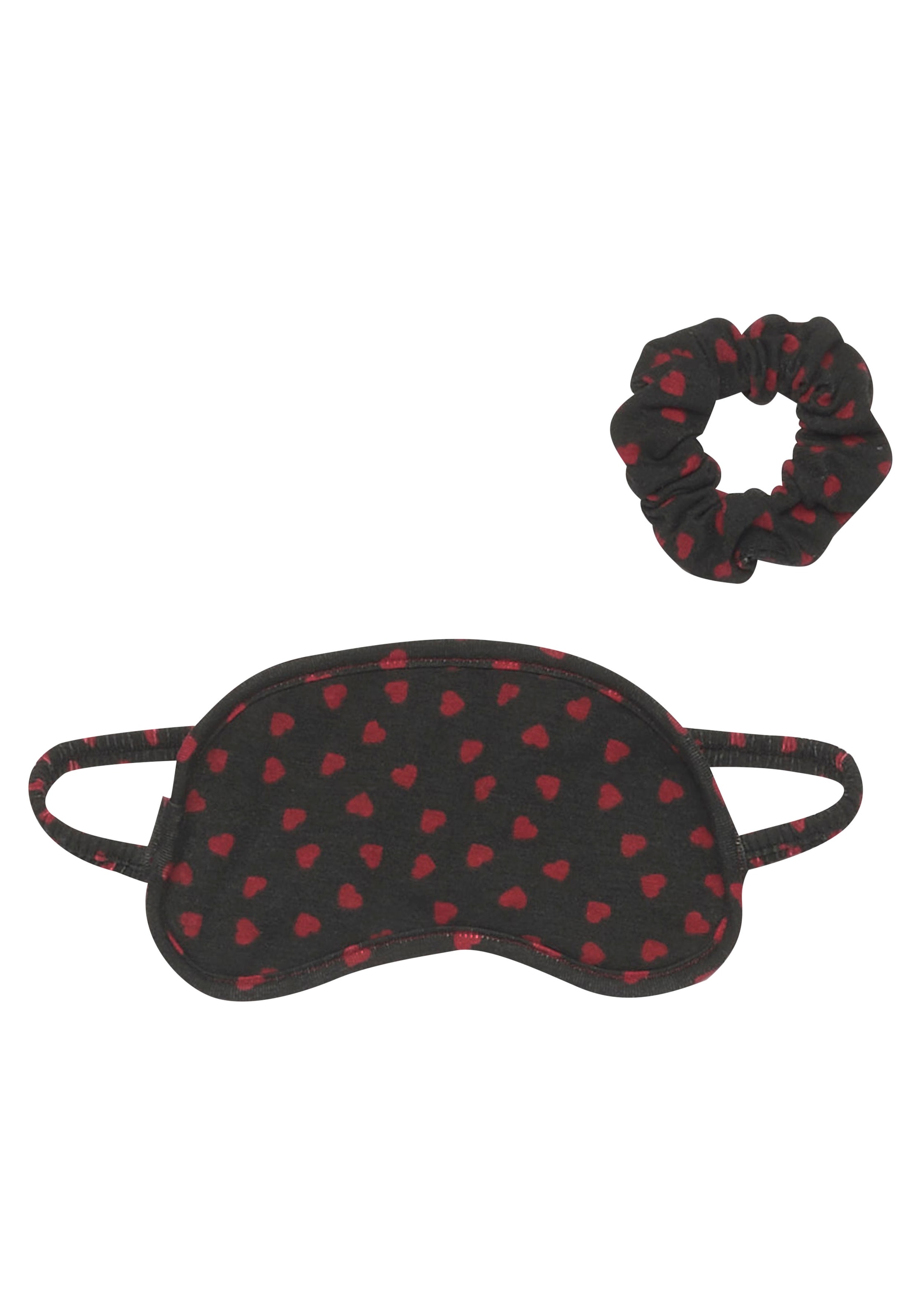 s.Oliver Pyjama Packung, 4-teilig,  inklusive Schlafmaske und Scrunchie