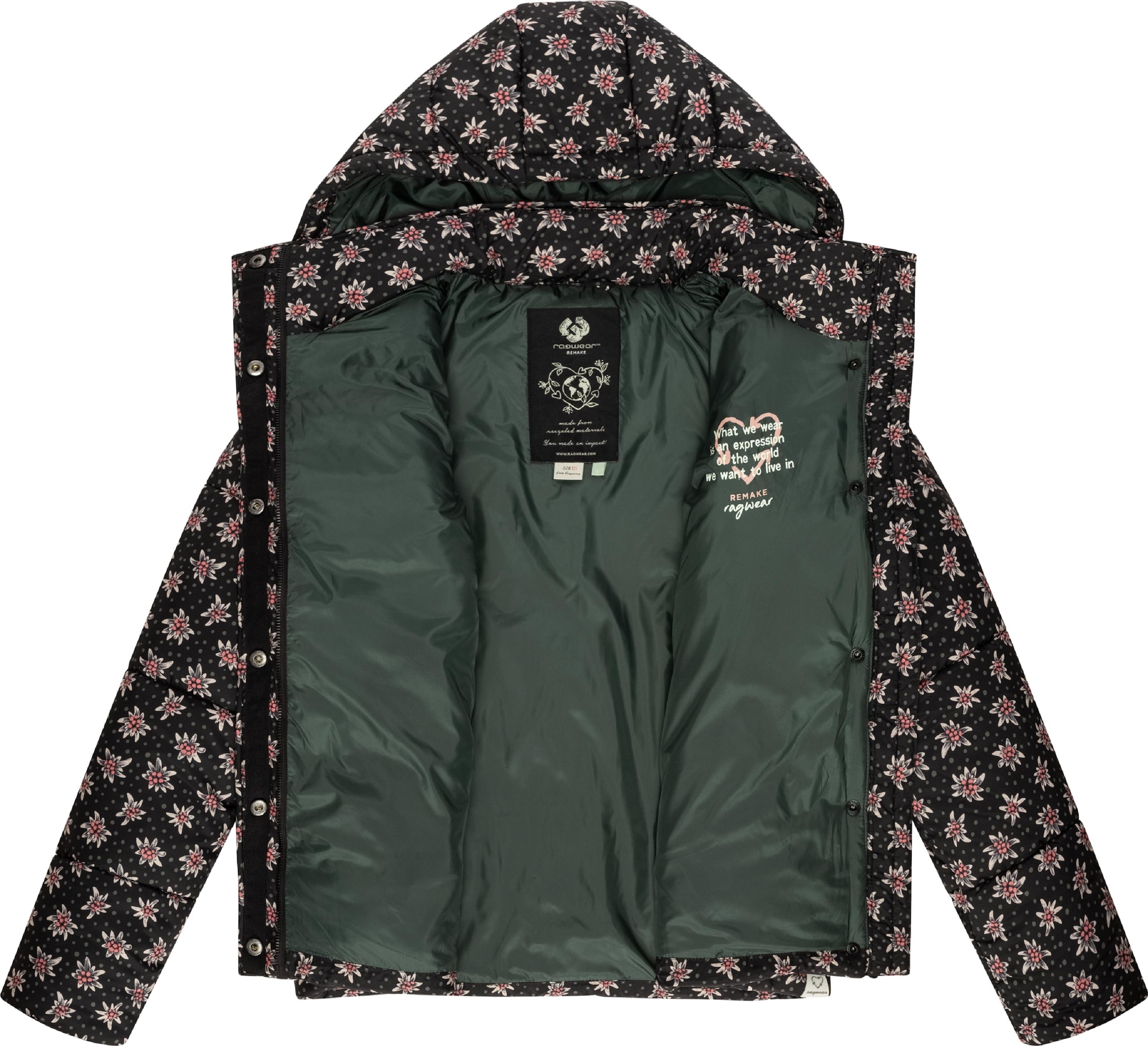 Ragwear Steppjacke »Steppjacke Relive Remake«