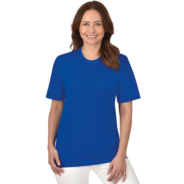 Trigema T-Shirt »TRIGEMA T-Shirt aus 100% Baumwolle« kaufen bei OTTO