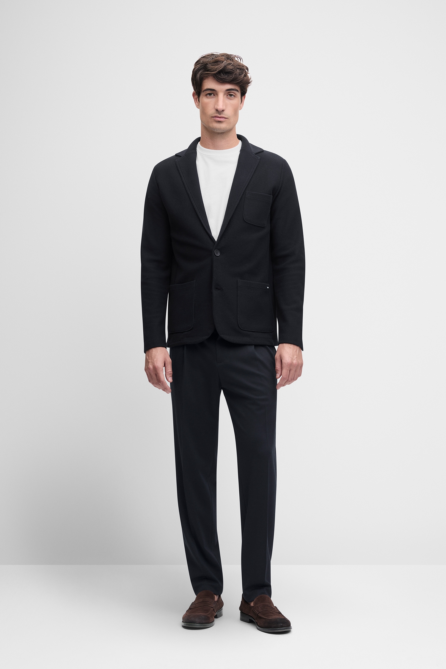 Cinque Jerseysakko »CILENTINI« reine Baumwolle, Slim Fit, 2-Knopf-Form