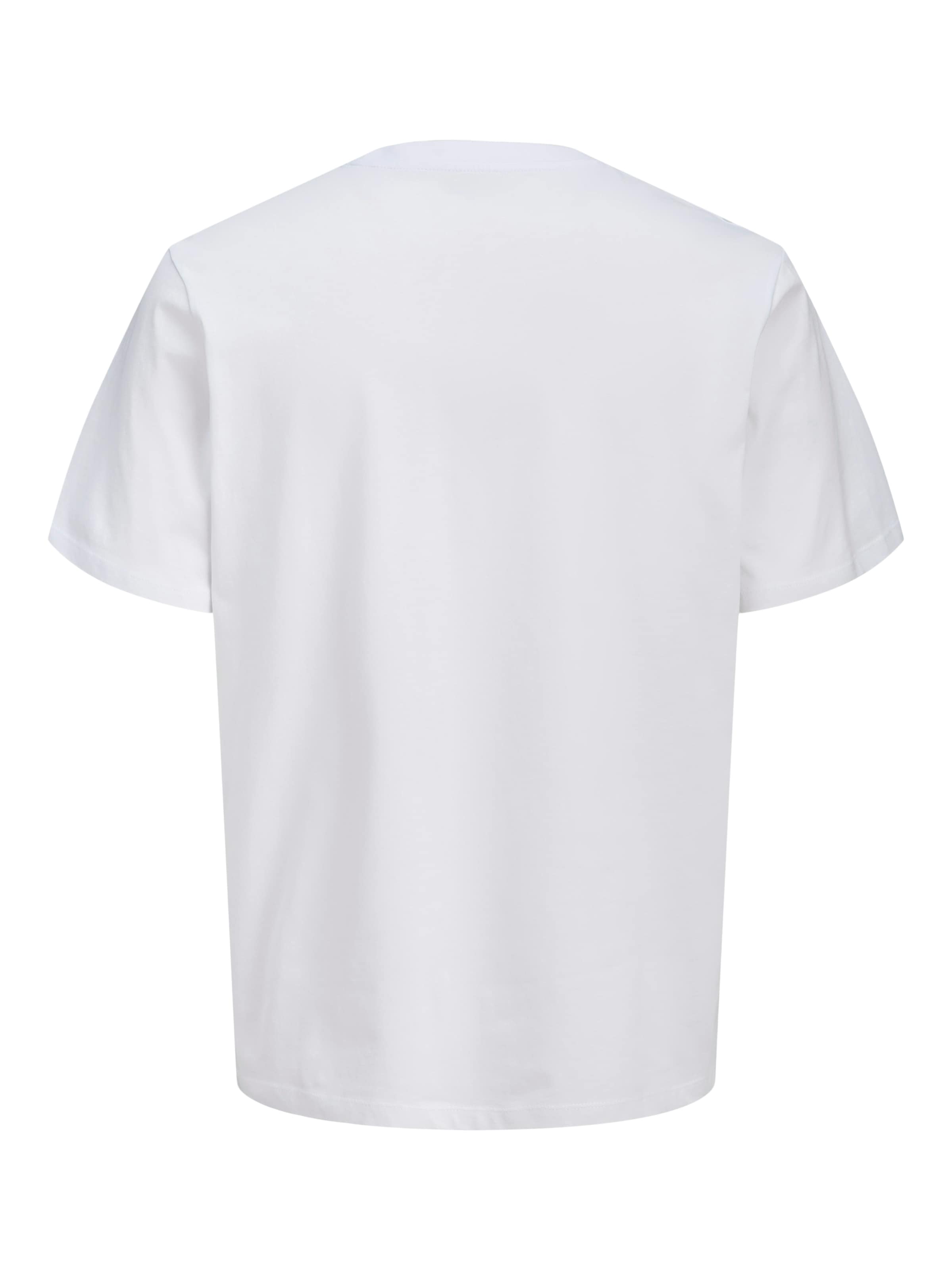 Jack & Jones Rundhalsshirt »JJINDIANA TEE SS CREW NECK«