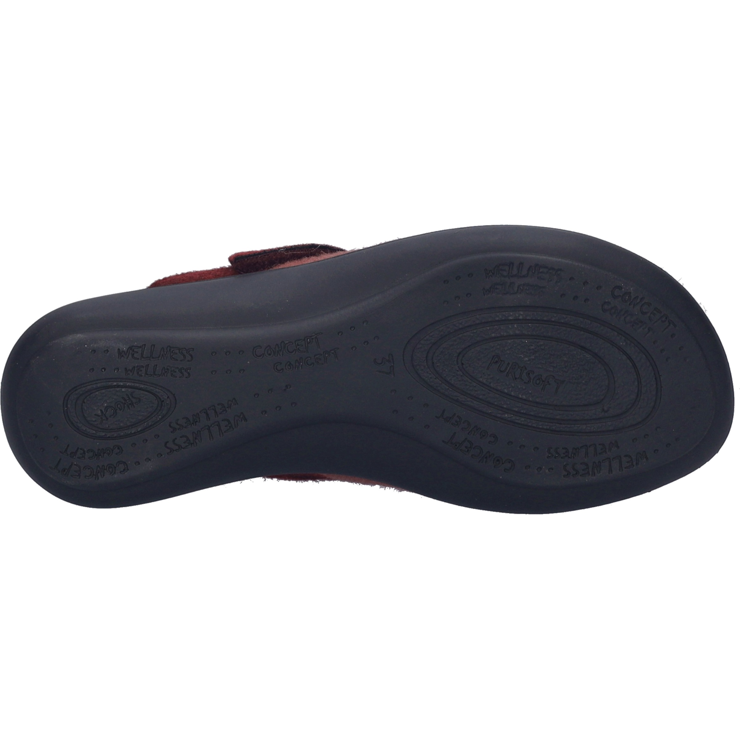 Josef Seibel Hausschuh »Korsika 308, bordeaux-multi«