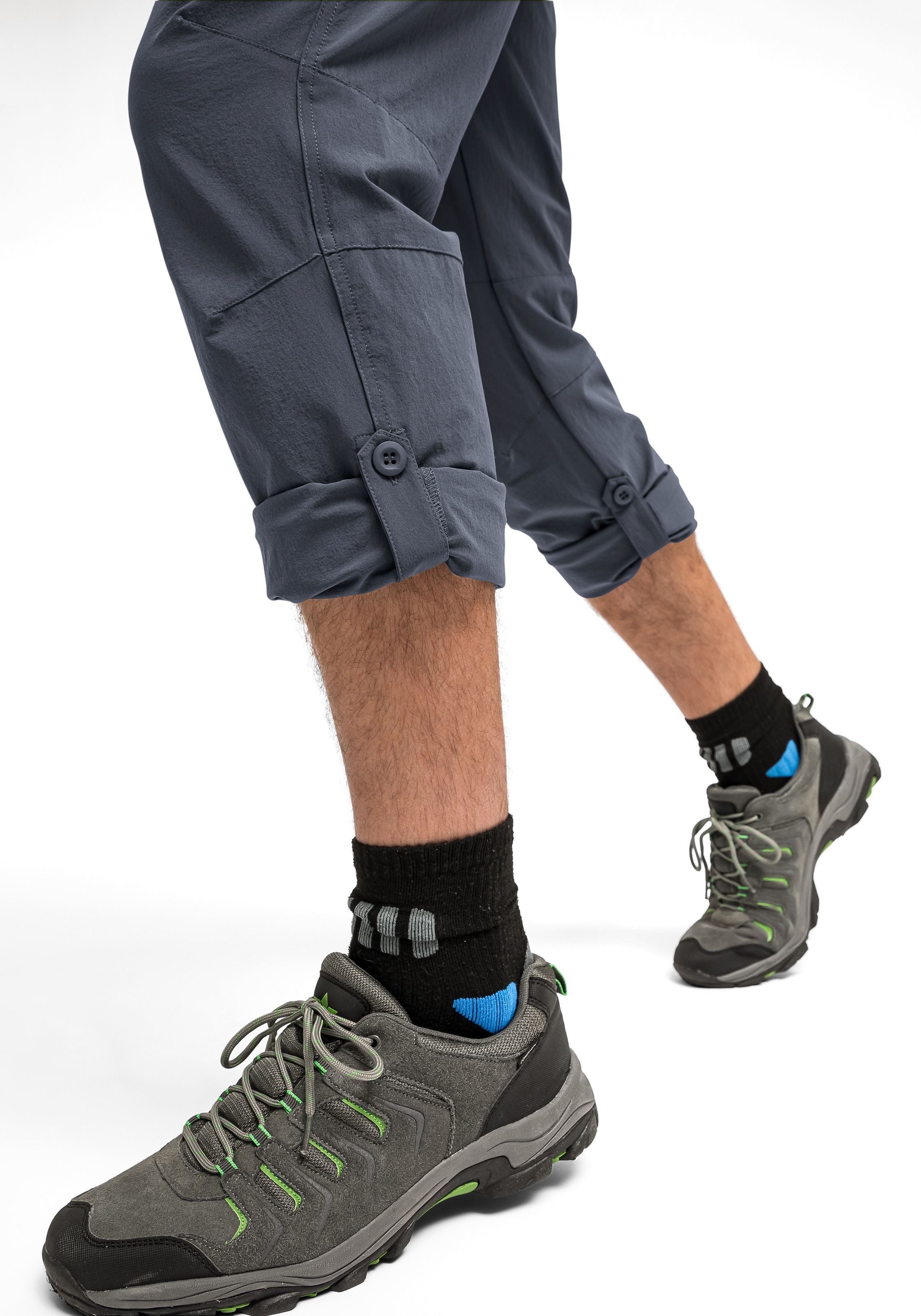 Maier Sports Funktionshose »Nil«, Herren Wanderhose, atmungsaktive Outdoor-Hose mit Roll up Funktion