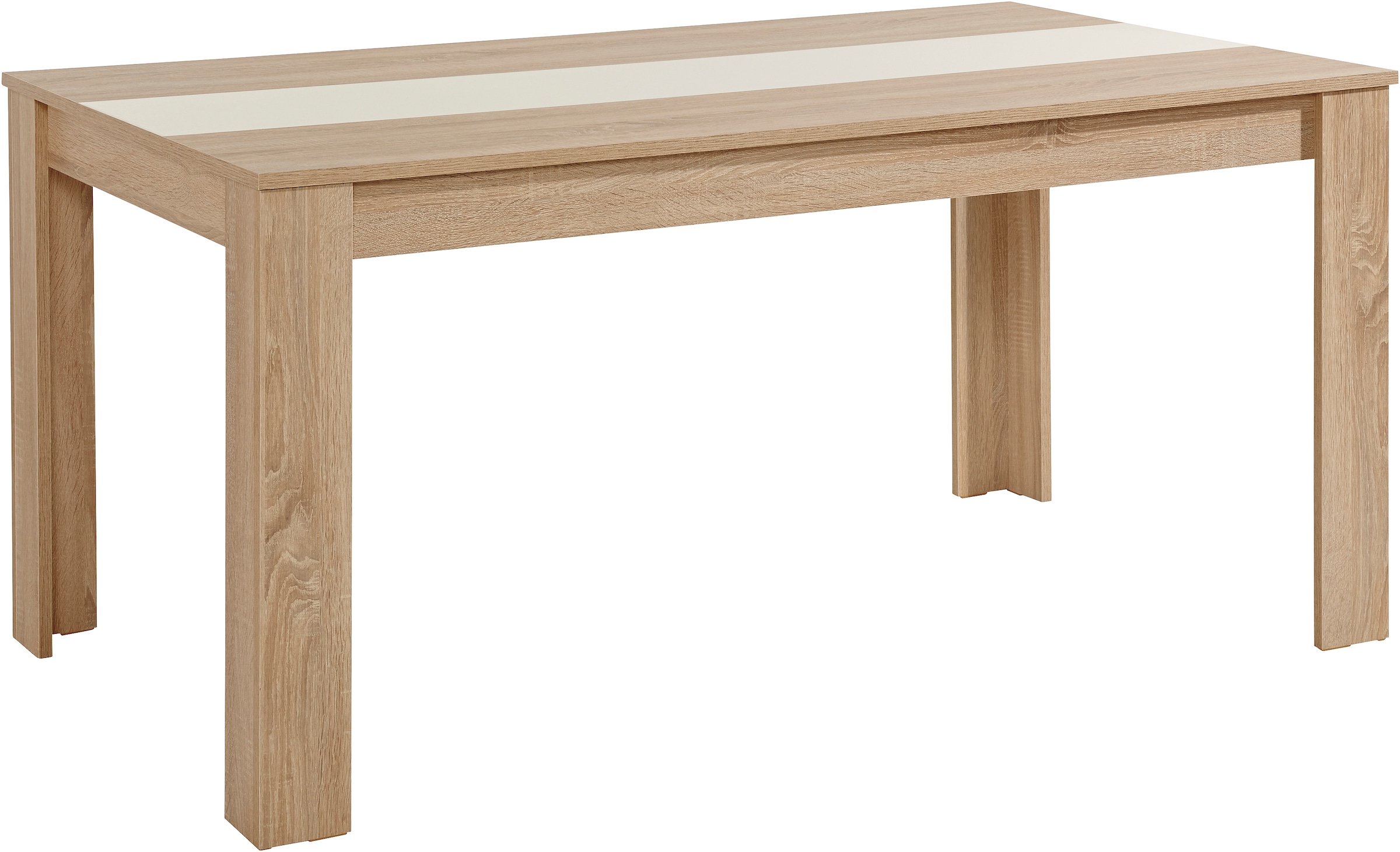 Home affaire Esstisch »Pluto«, (1er Set), Einlegeplatte wendbar
