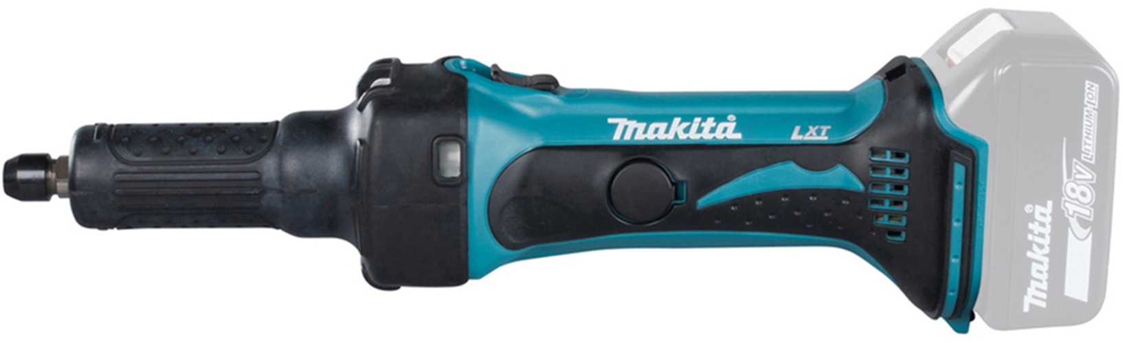 Makita Akku-Geradschleifer »DGD800Z«, 6 mm Werkzeugaufnahme, ohne Akku und Ladegerät