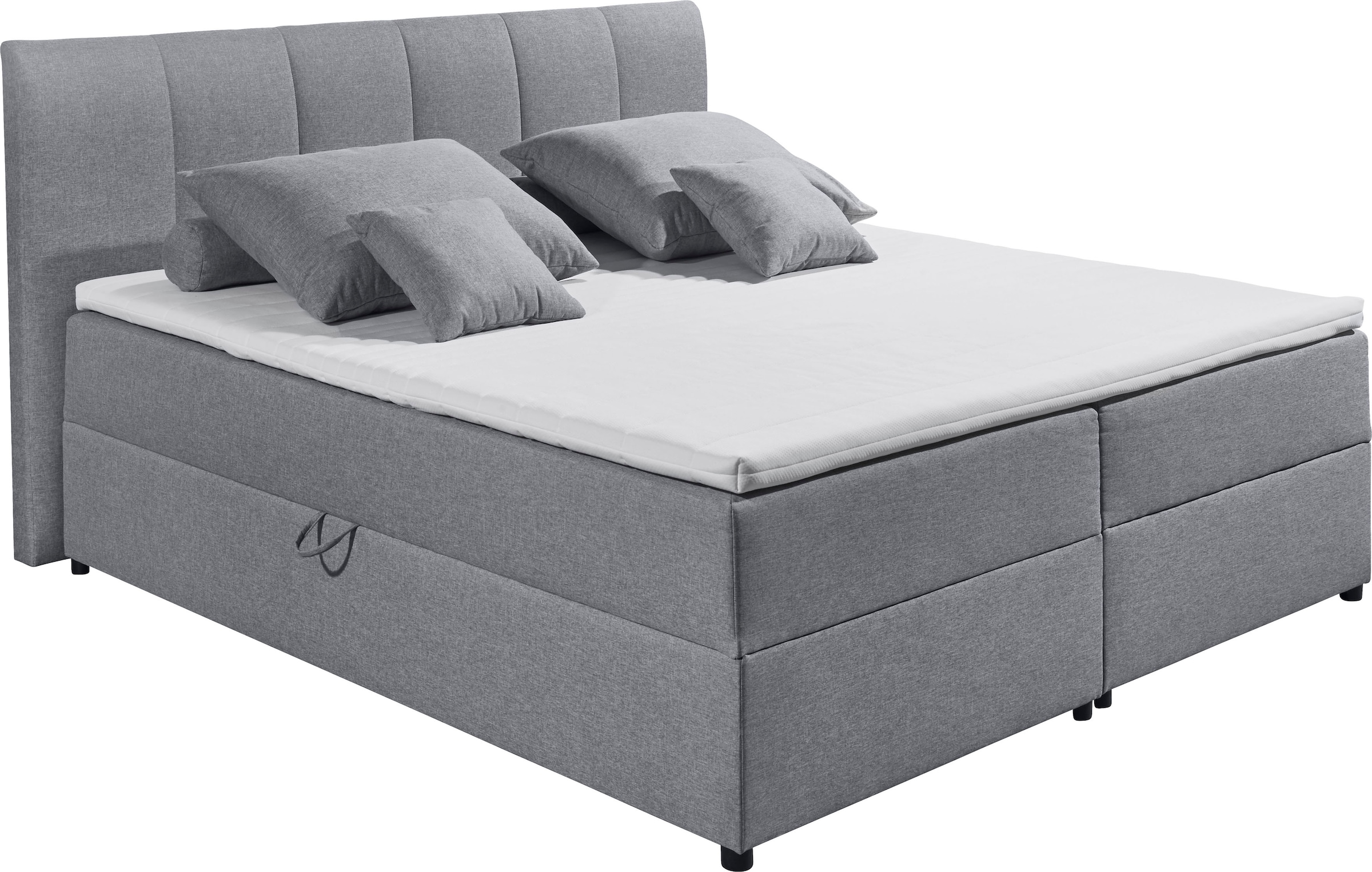 ED EXCITING DESIGN Boxbett »"Granada" OTTOs Choice, Topseller inkl. Bettkasten und Topper«, erhältlich in den Größen 120x200cm & 180x200cm