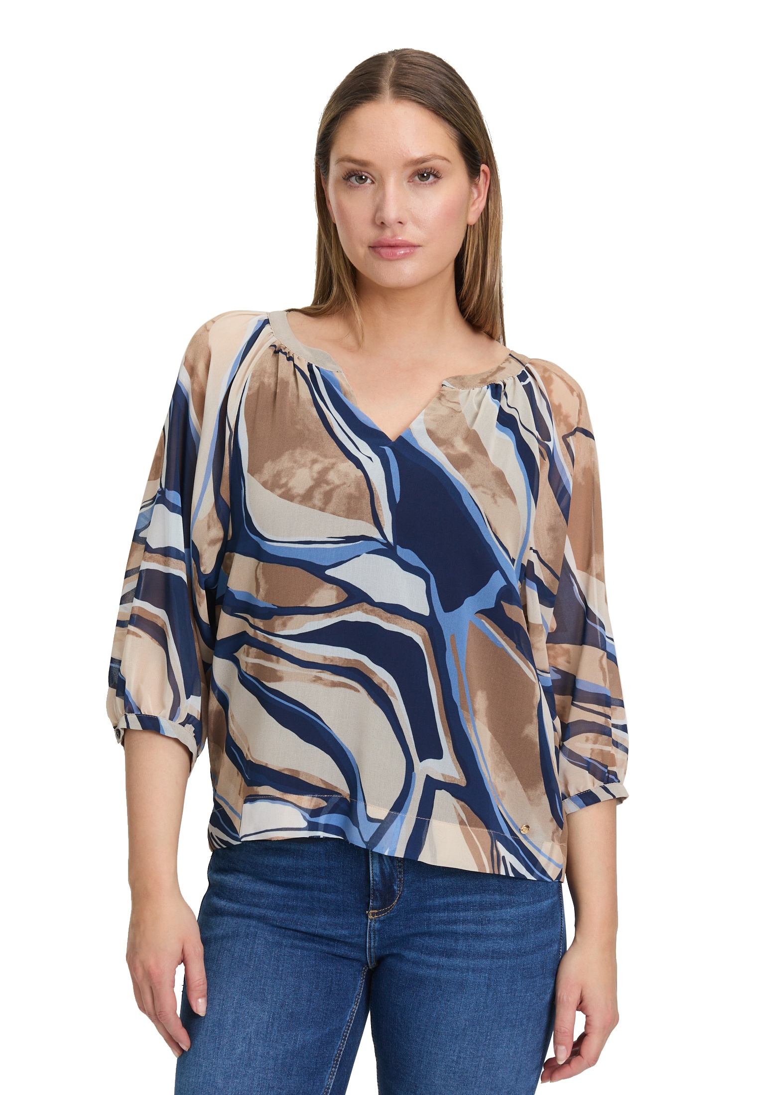 Betty&Co Schlupfbluse »Schlupfbluse mit Print«