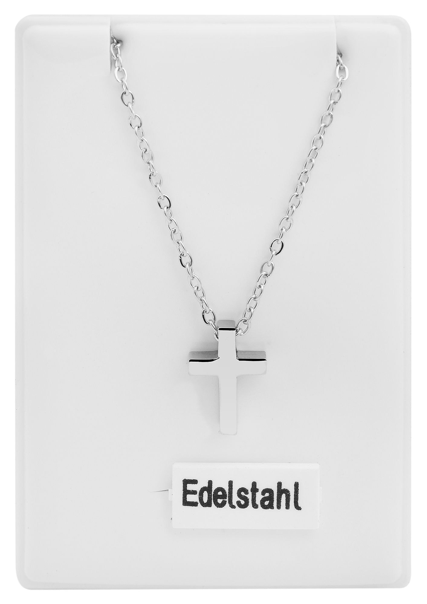 Adelia´s Kette ohne Anhänger »Damen Halskette mit Anhänger ¿ Kreuz aus Edelstahl«