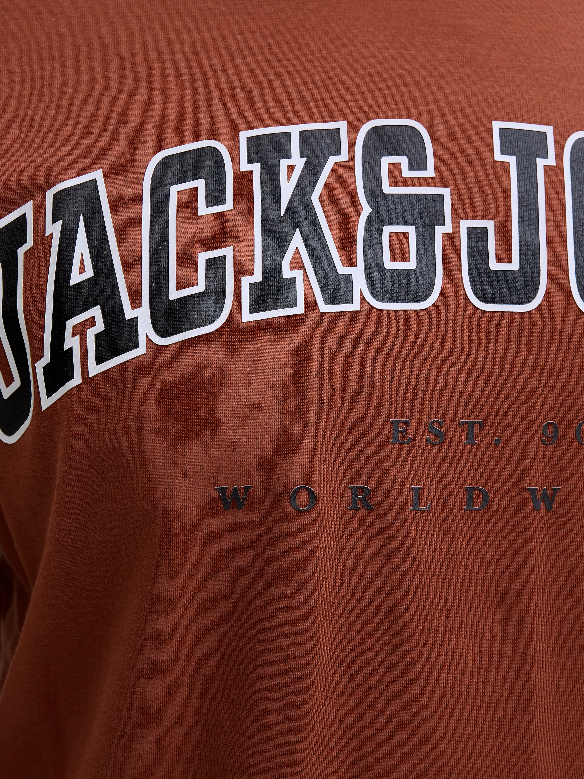 Jack & Jones PlusSize T-Shirt »JJECALEB VARSITY TEE SS O-NECK NOOS PLS«