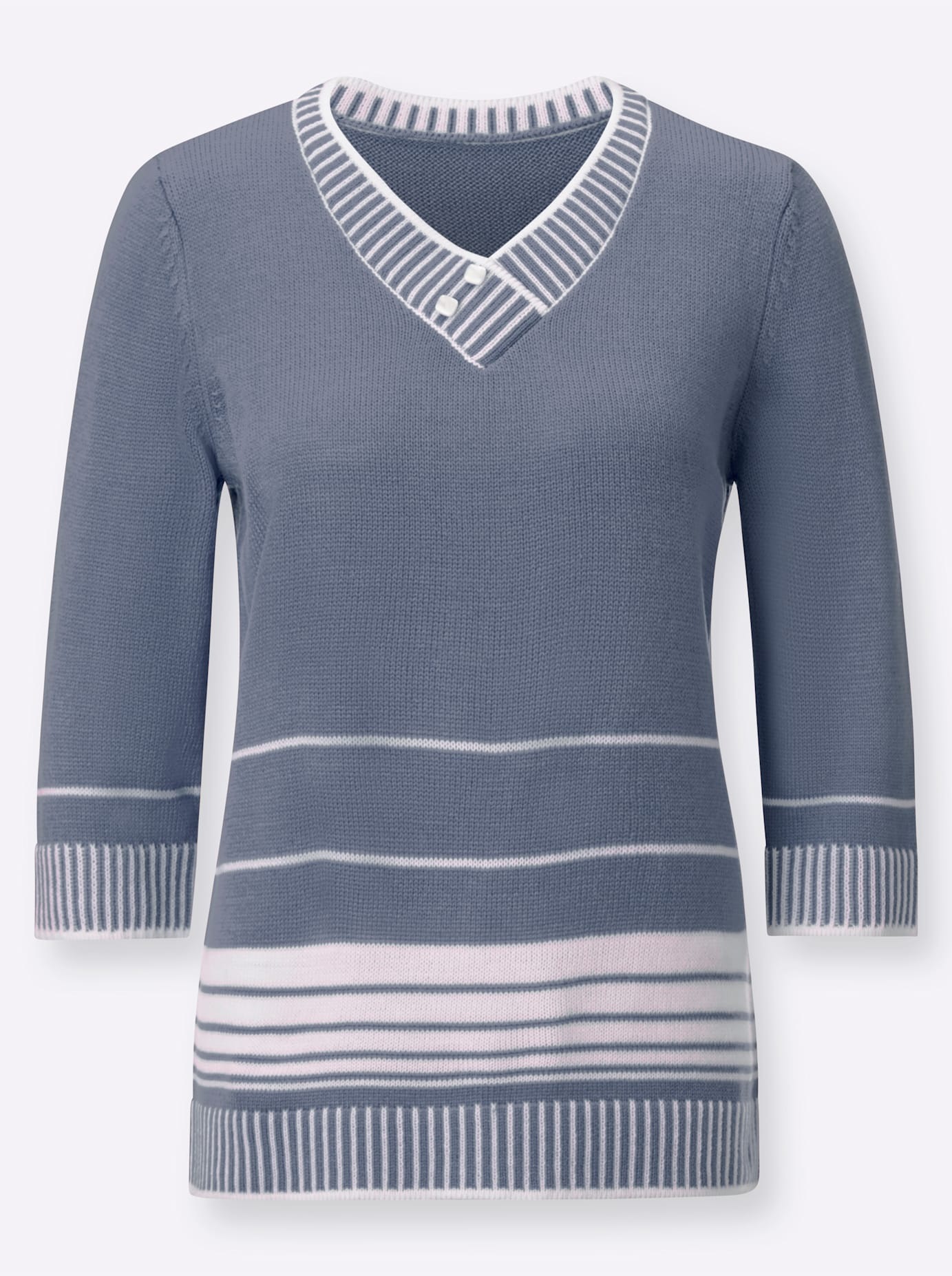 Classic Basics 3/4 Arm-Pullover »Pullover«