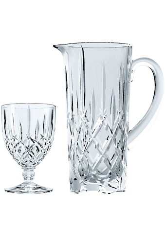 Gläser-Set »Noblesse«, (Set, 5 tlg., 1 Krug, 6 Kelchgläser)