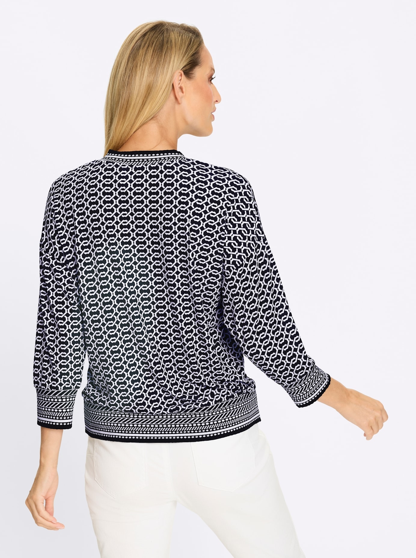 heine 3/4-Arm-Shirt »Druck-Shirt« 1 tlg.