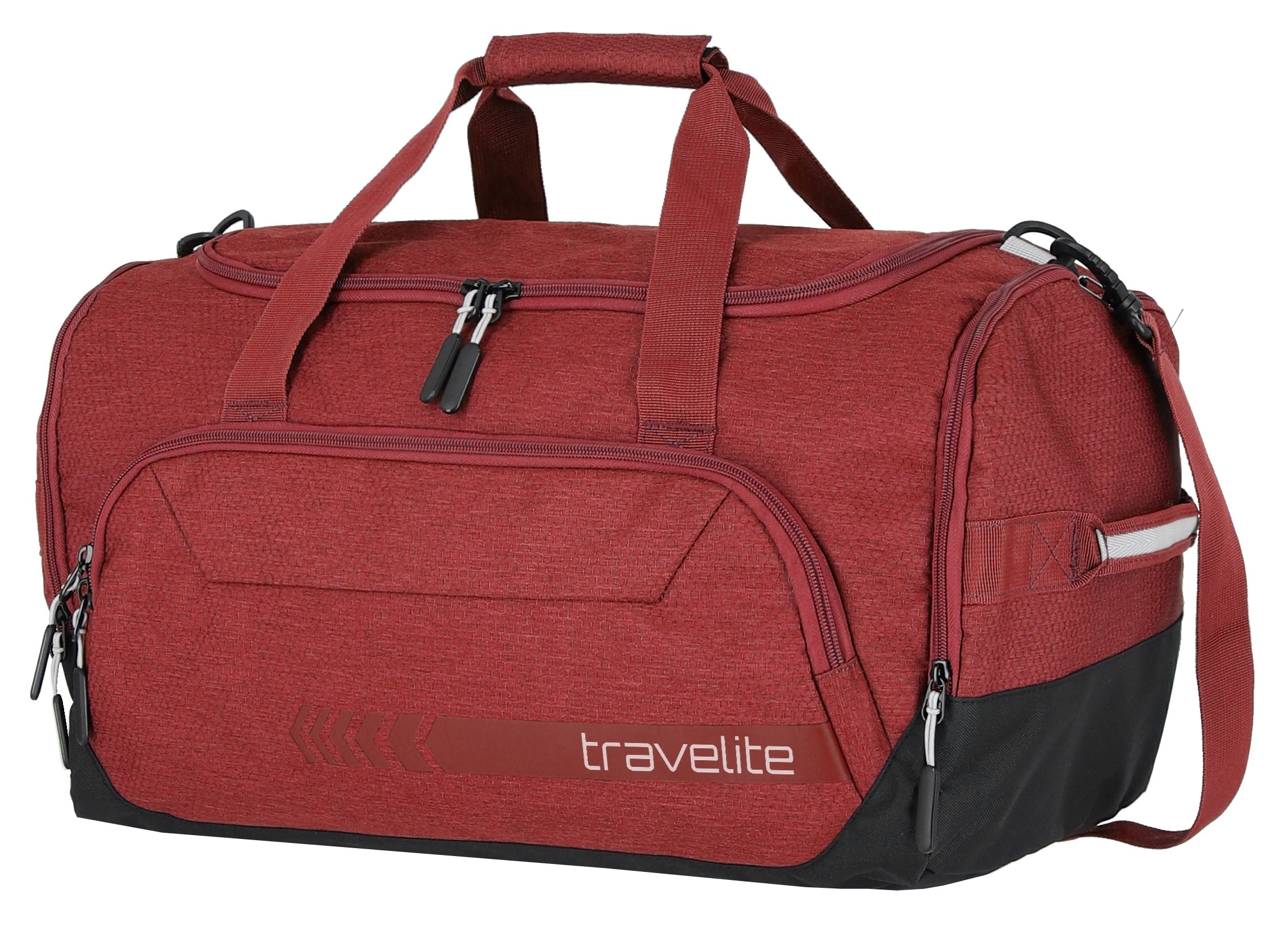 travelite Reisetasche »KICK OFF Reisetasche M«, Reisegepäck Sporttasche Freizeittasche mit Aufsteckfunktion