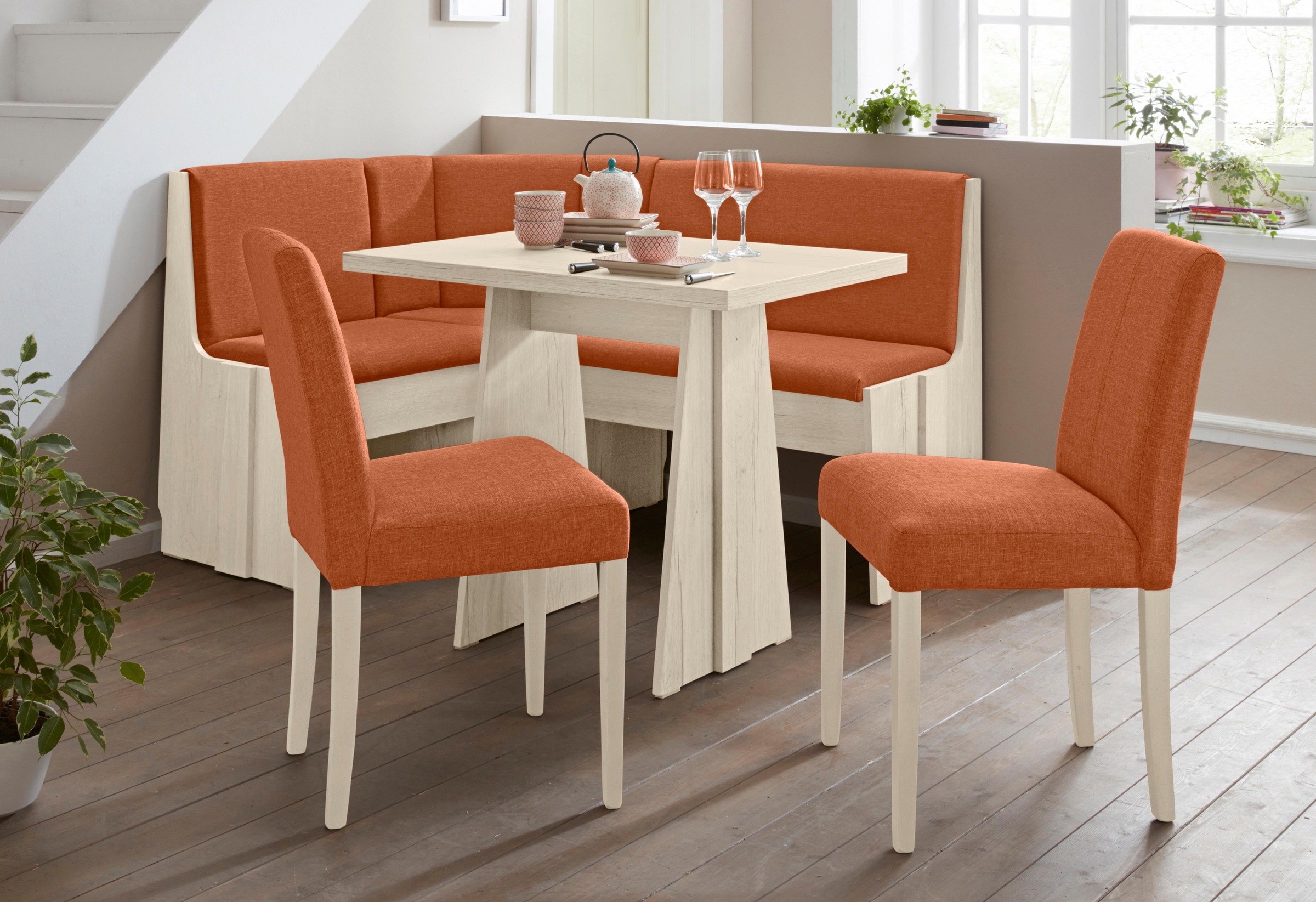 INOSIGN Eckbankgruppe »Hanau 2«, (Set, 4 tlg.)