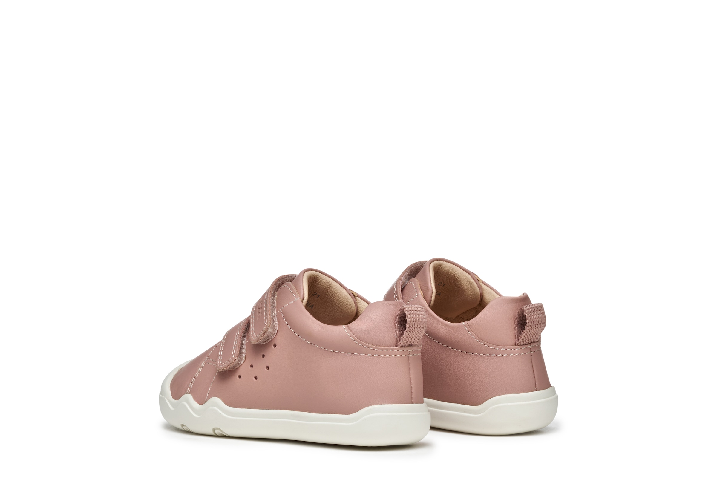 Geox Sneaker »B STEPPIEUP GIRL«  , Sneaker, Klettschuh, Babyschuh mit modischer Perforierung