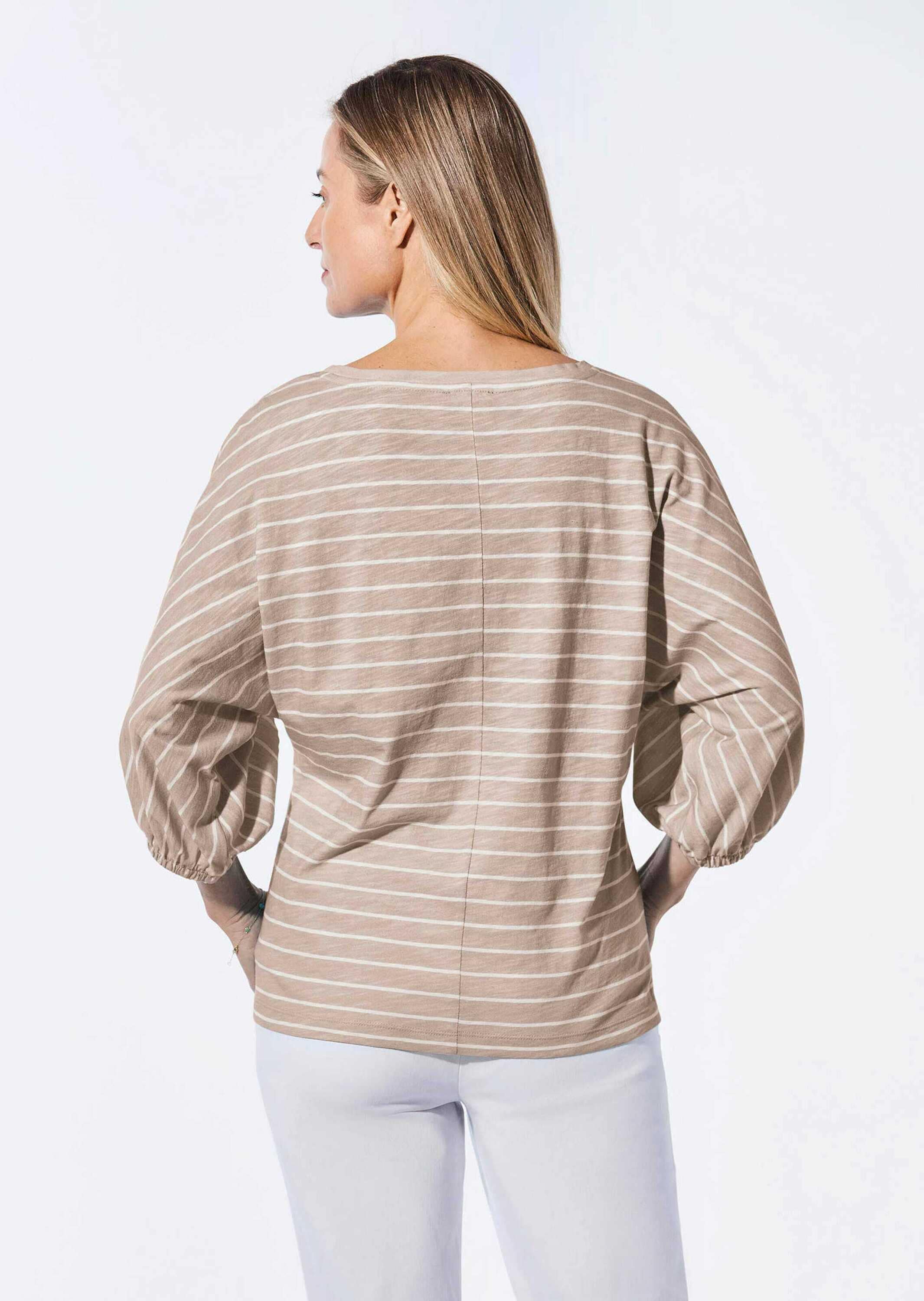 GOLDNER Kurzarmshirt »Shirt Shirt aus Effektgarn«