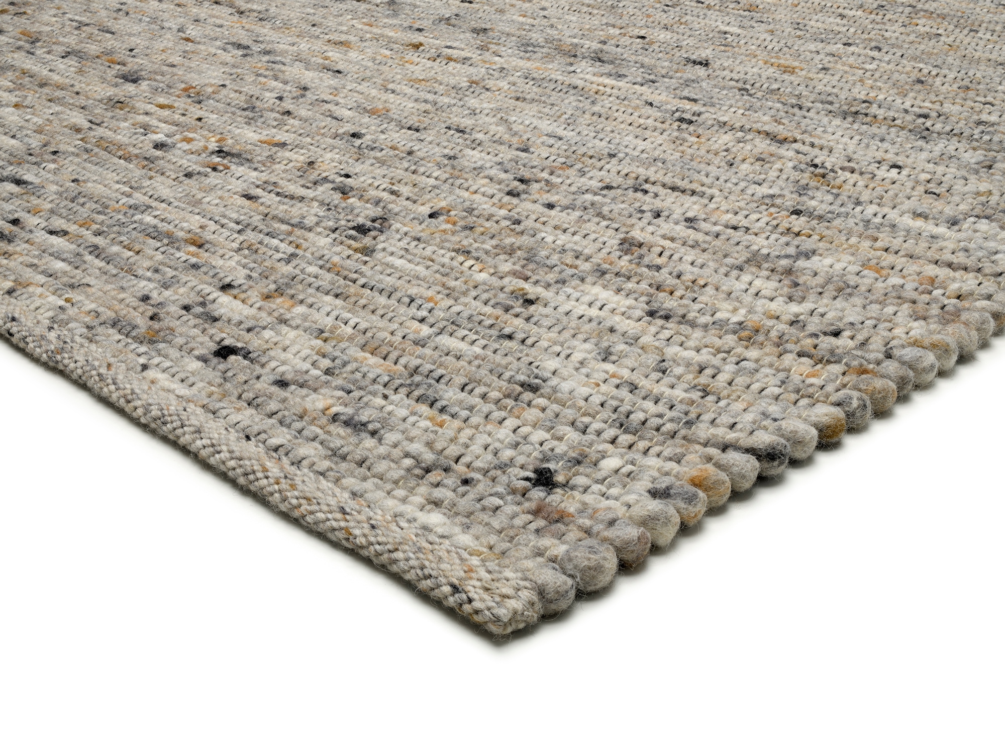OCI DIE TEPPICHMARKE Wollteppich »ATRIUM HANDWEB« rechteckig 12 mm Höhe 70% Wolle, handgewebt, Naturfasern, Wendeteppich, Wohnzimmer