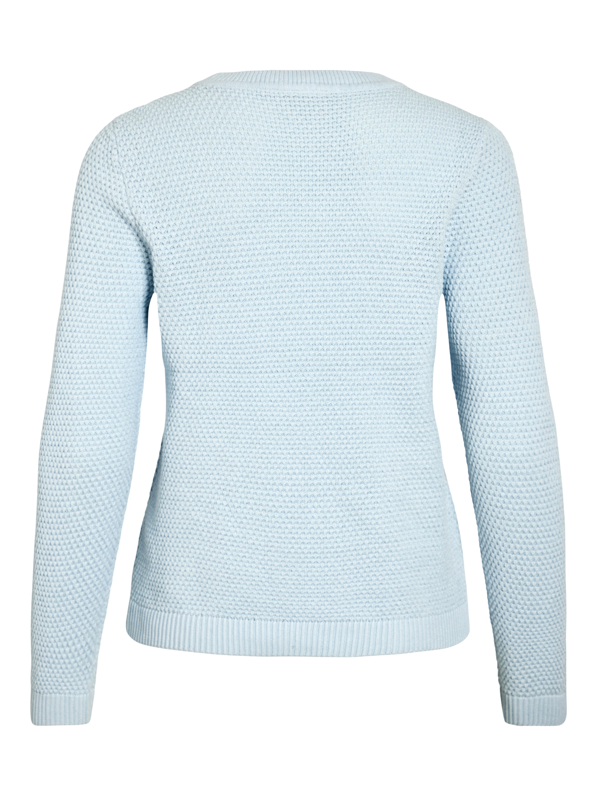 Vila Rundhalspullover »VIDALO O-NECK L/S KNIT TOP- NOOS« Baumwolle, regular fit