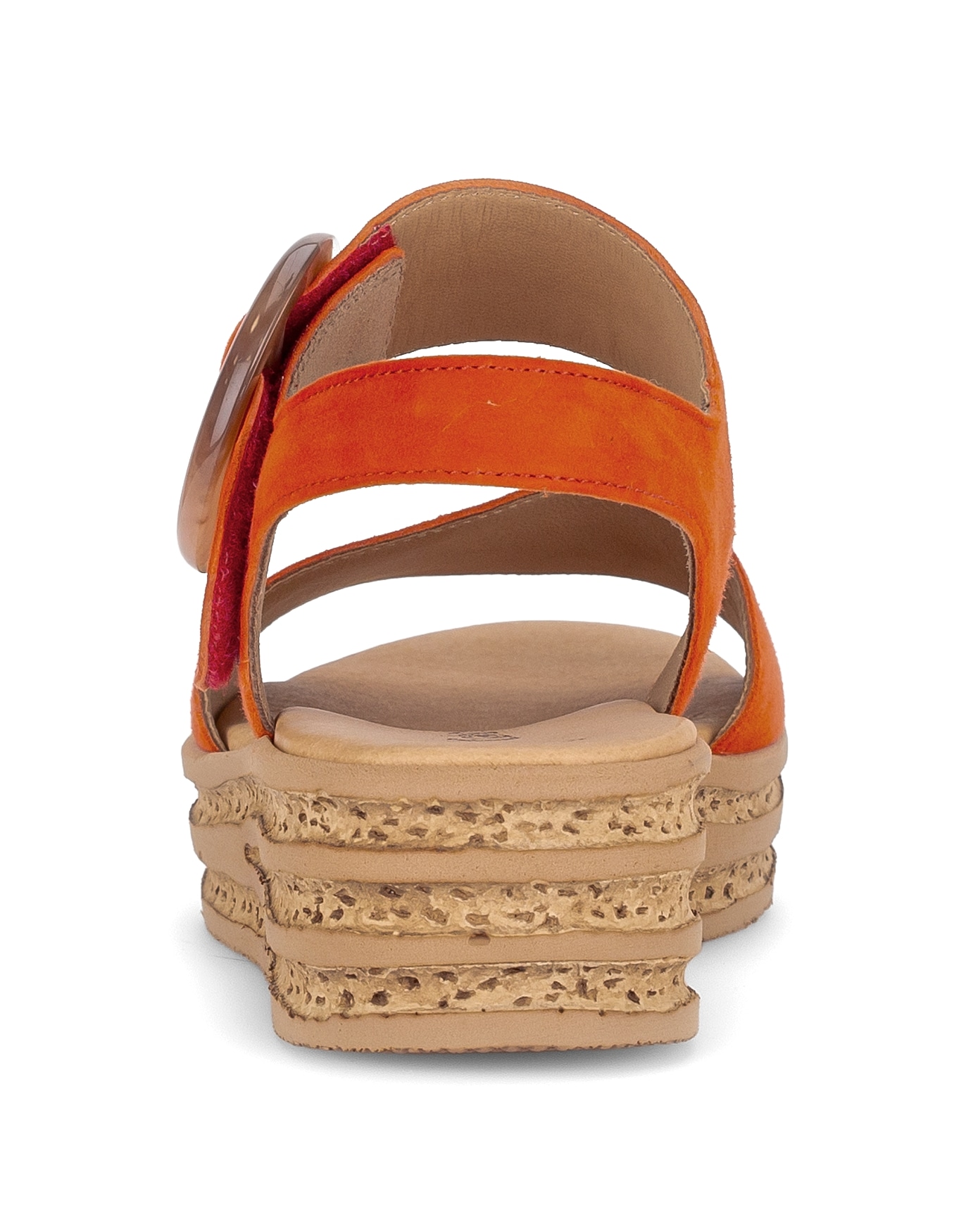 Gabor Keilsandalette, Plateau, Sommerschuh, Sandale mit trendigem Zierschnalle