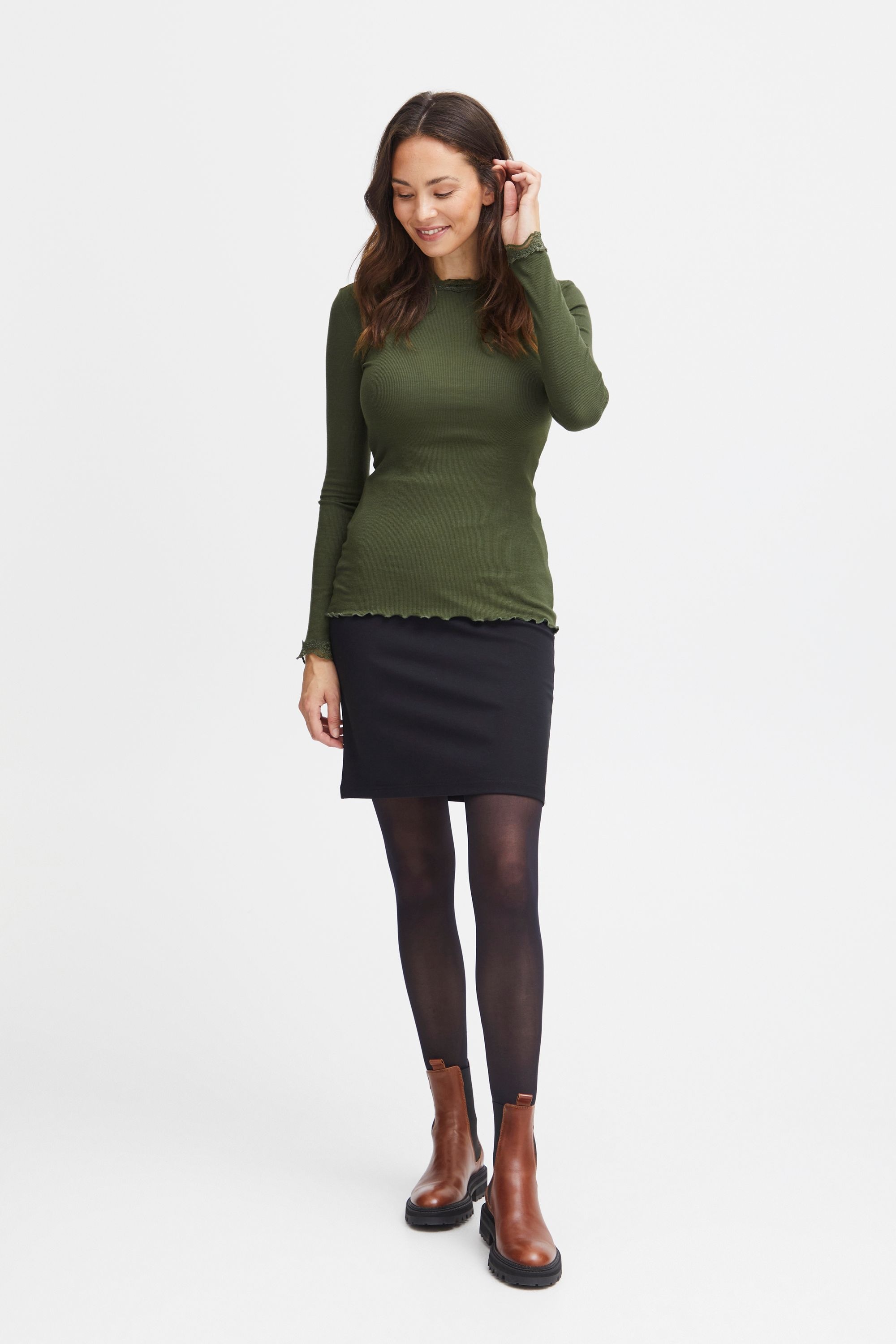 fransa Sweatshirt »Langarmshirt FRHizamond«