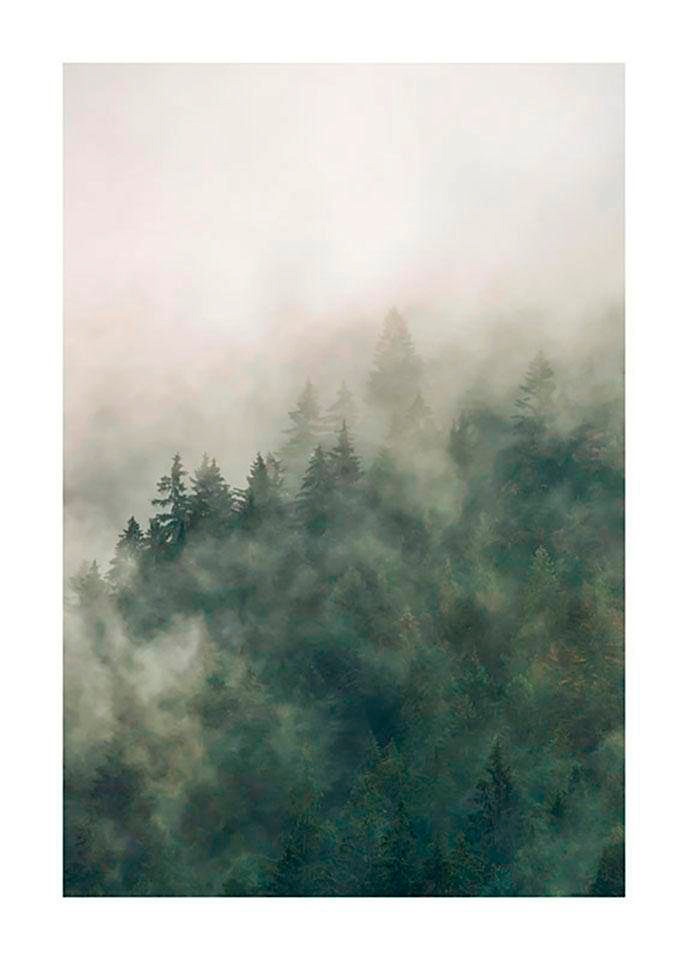 Komar Bild »Tales of the Carpathians« Natur 1 Stk. tlg. Wandbild zur Dekoration - ohne Rahmen