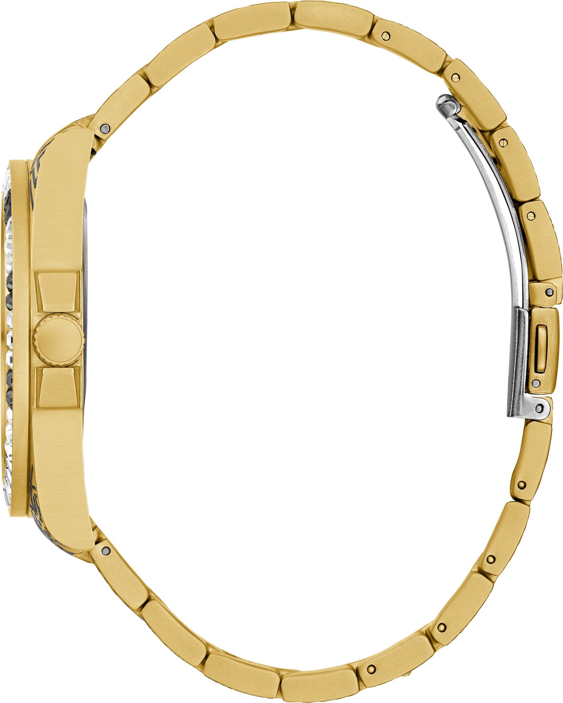 Guess Quarzuhr »THRONE«, Armbanduhr, Herrenuhr