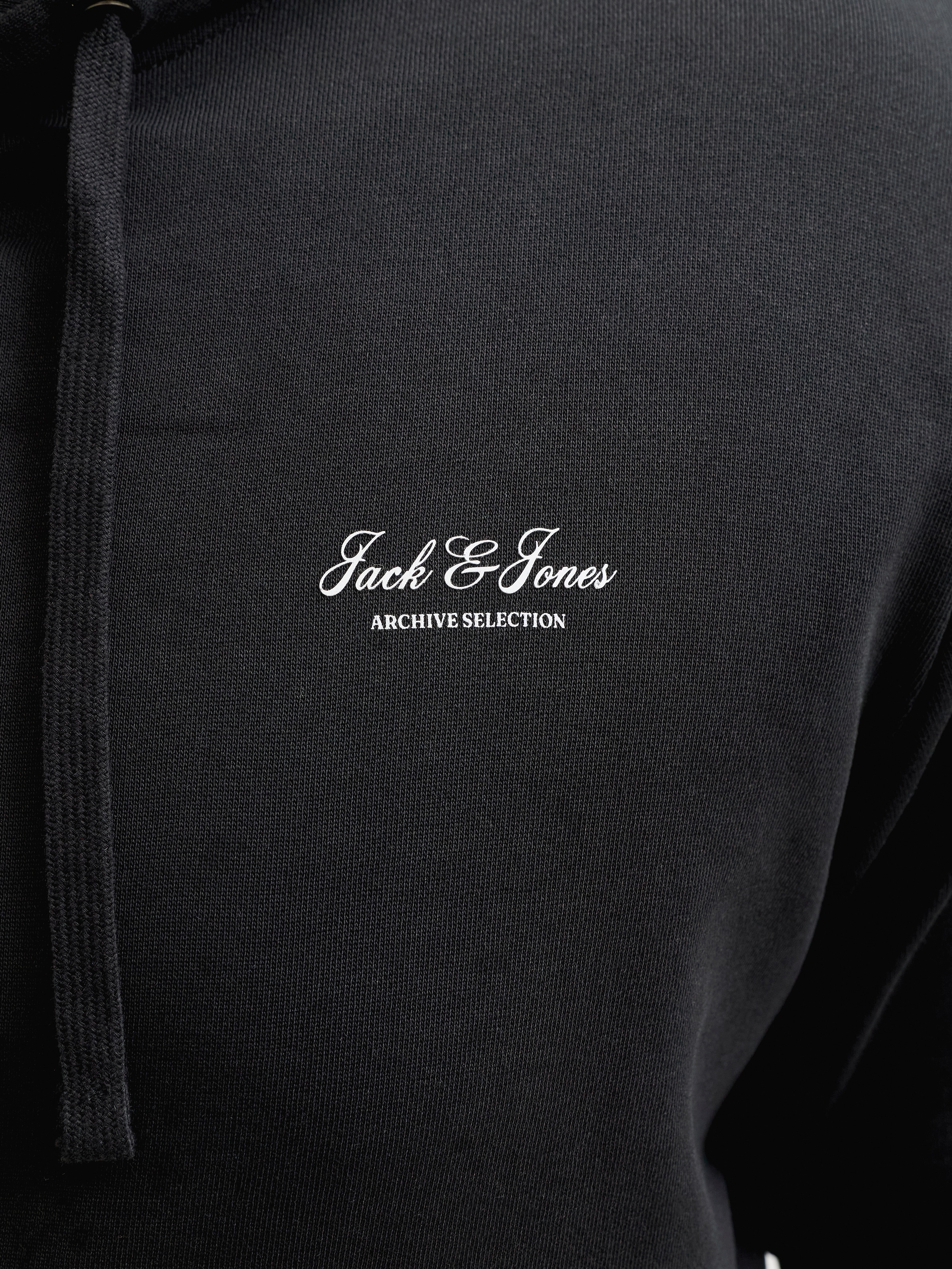 Jack & Jones PlusSize Kapuzensweatshirt »JJEARCHIVE GRAPHIC SWEAT HOOD SN PLS«, Baumwollmischung, regular fit
