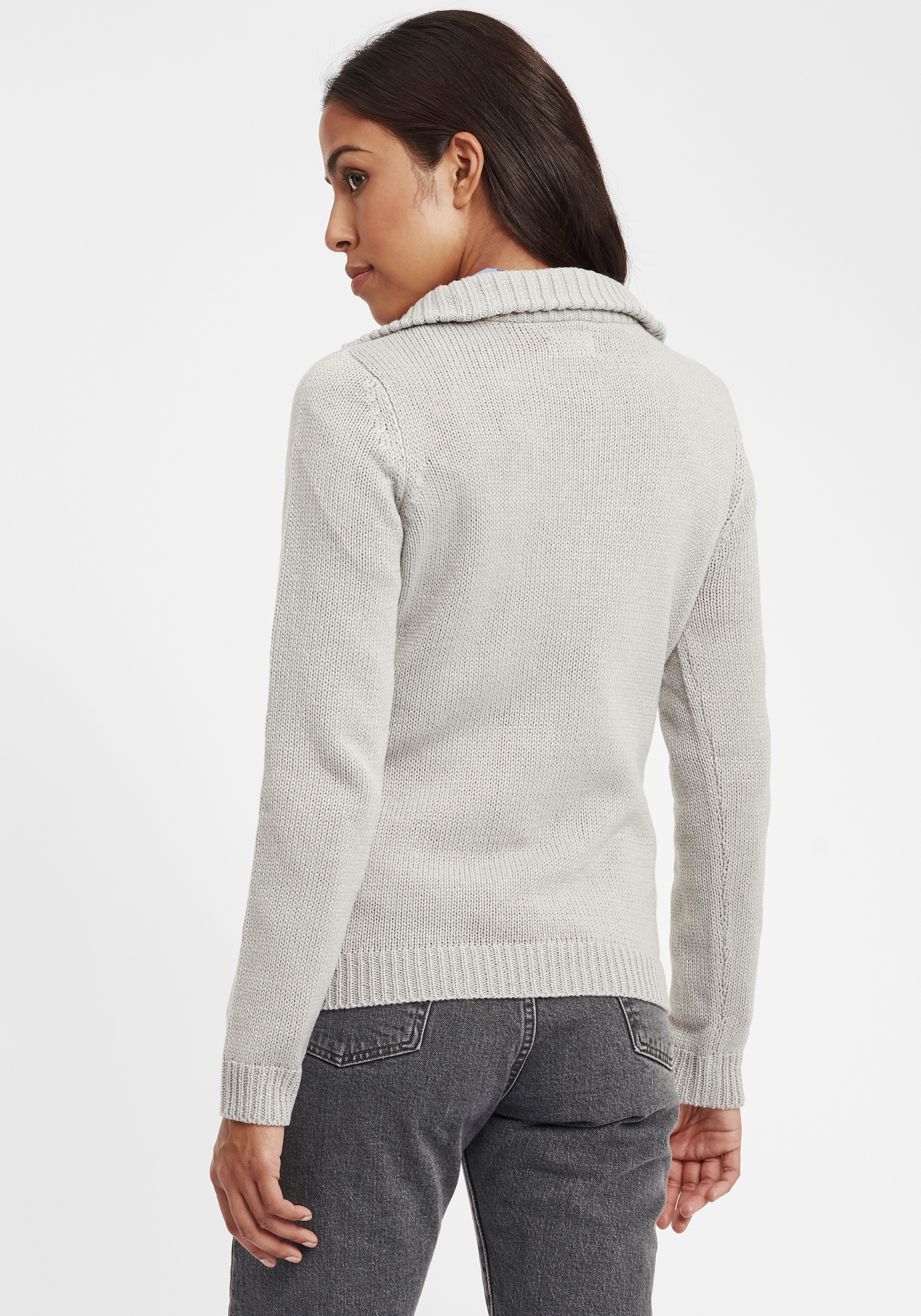 OXMO Strickjacke »Strickpullover OXCarry«