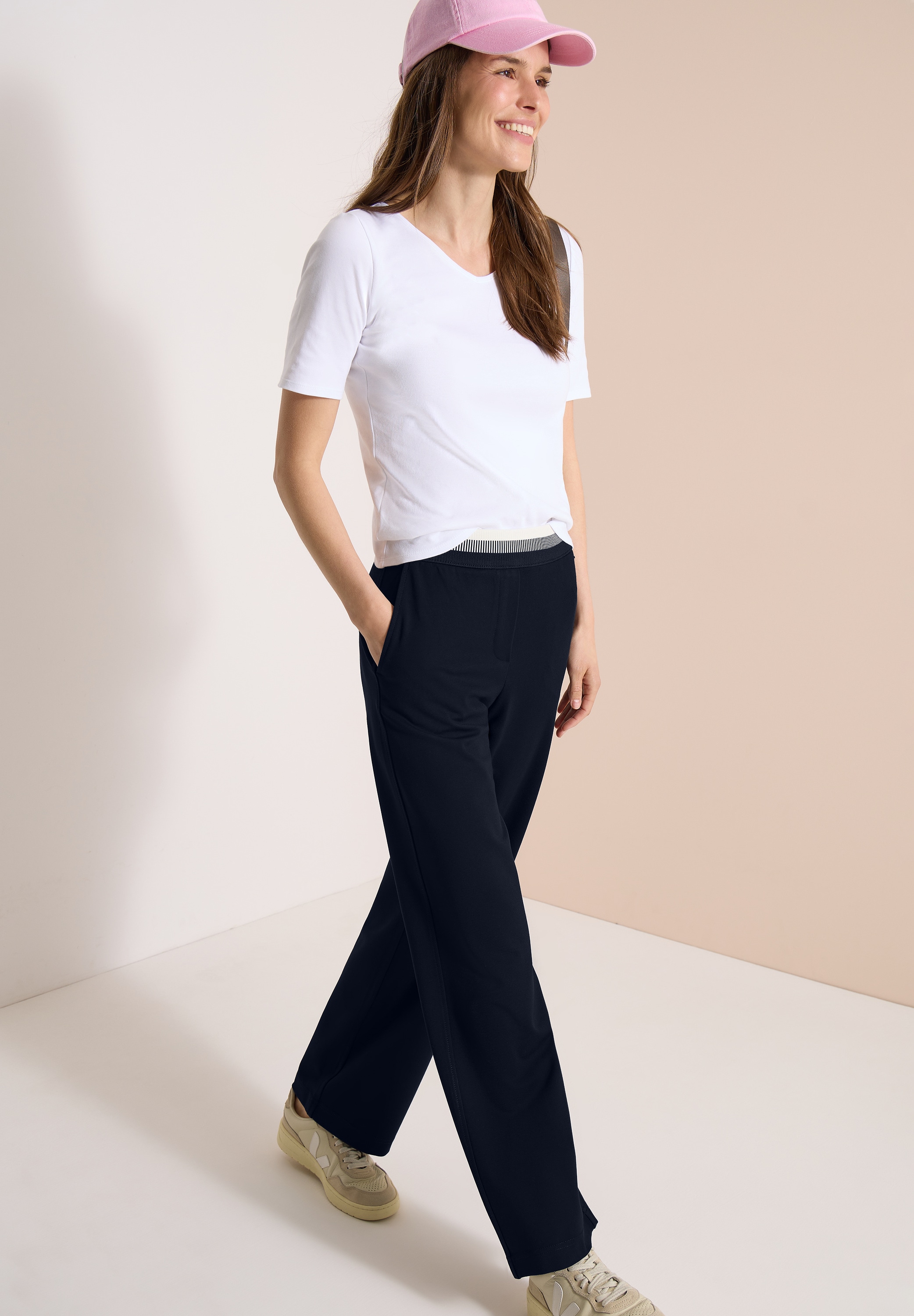 Cecil Stoffhose »Style Neele«  mit elastischem Bund