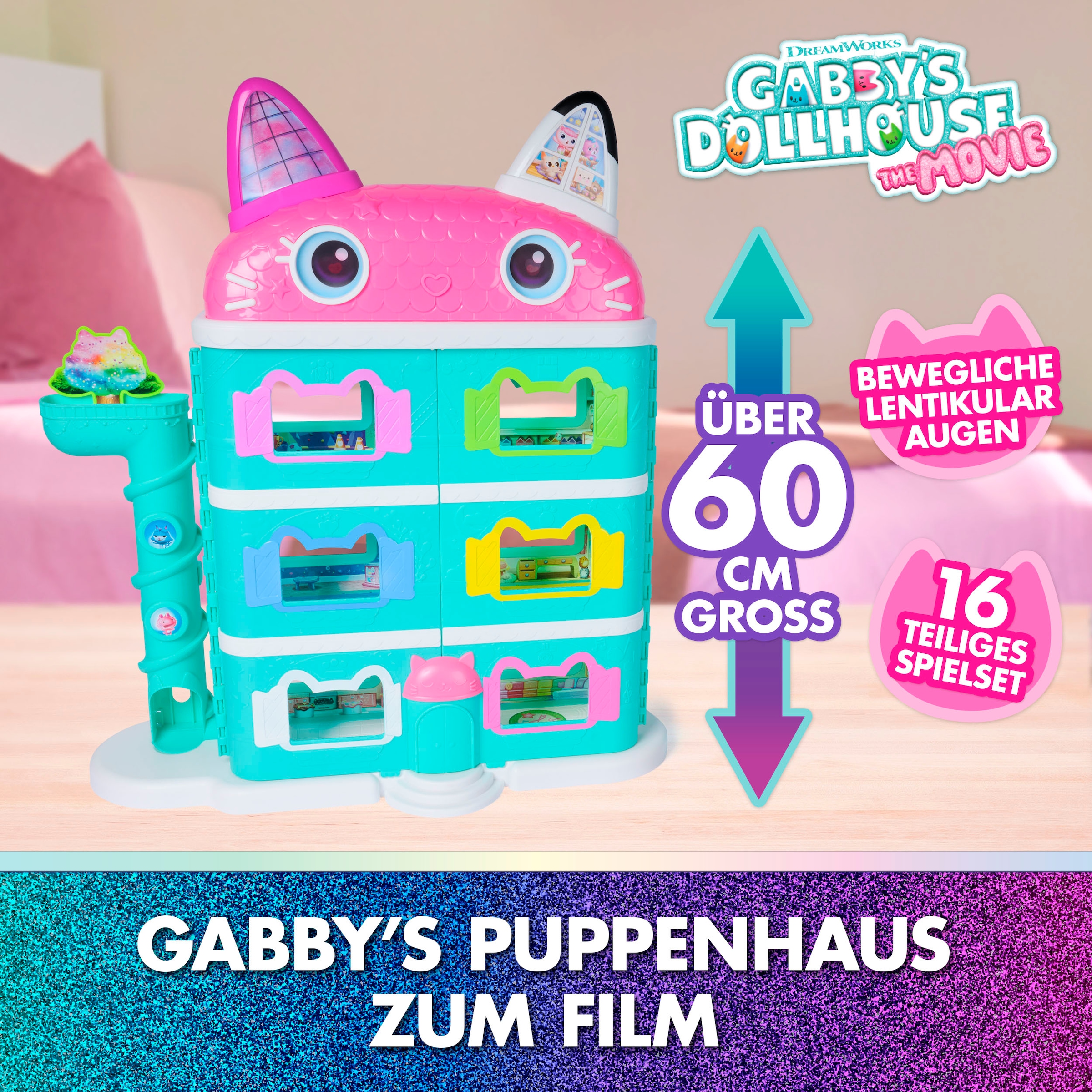 Spin Master Spielwelt »Gabby’s Dollhouse: Der Film – Puppenhaus zum Kinofilm«