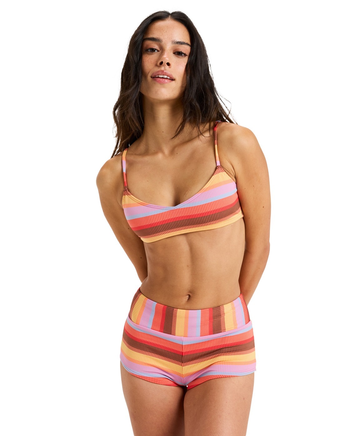 Roxy Triangel-Bikini-Top »Sunset Stripe Bralette«
