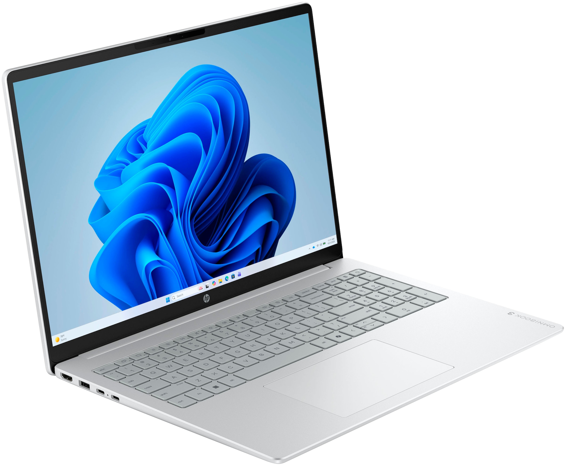 HP Notebook »OmniBook 3 16-bu0074ngx« 40,6 cm / 16 ″ Intel Ultra 7 Intel Graphics 512 GB SSD