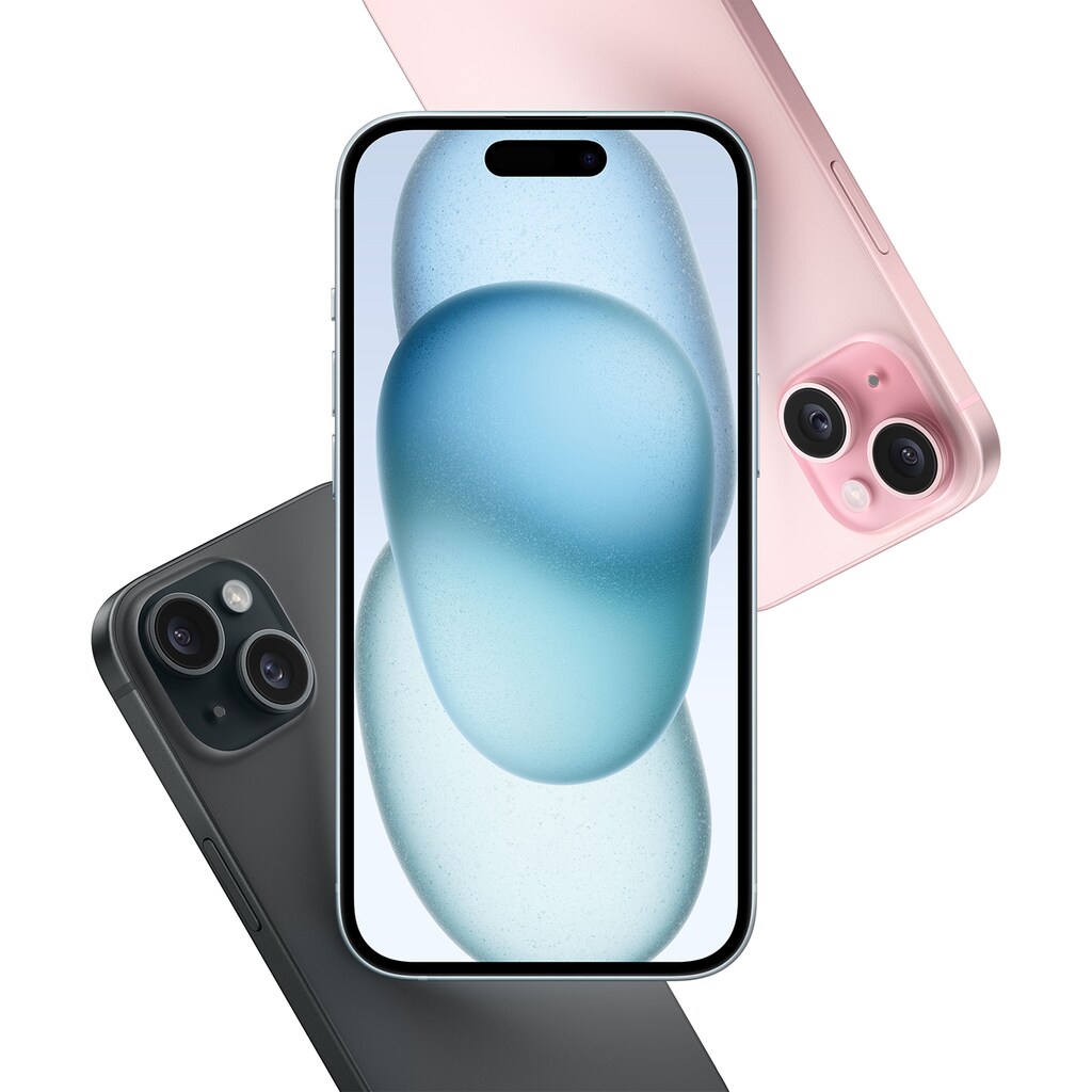 Apple Smartphone »iPhone 15 PLUS«, Grün, 17 cm/6,7 Zoll, 48 MP Kamera