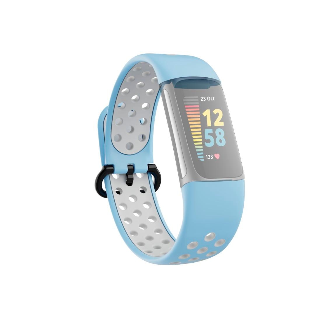Hama Smartwatch-Armband »Sportarmband für Fitbit Charge 5, atmungsaktives Uhrenarmband«