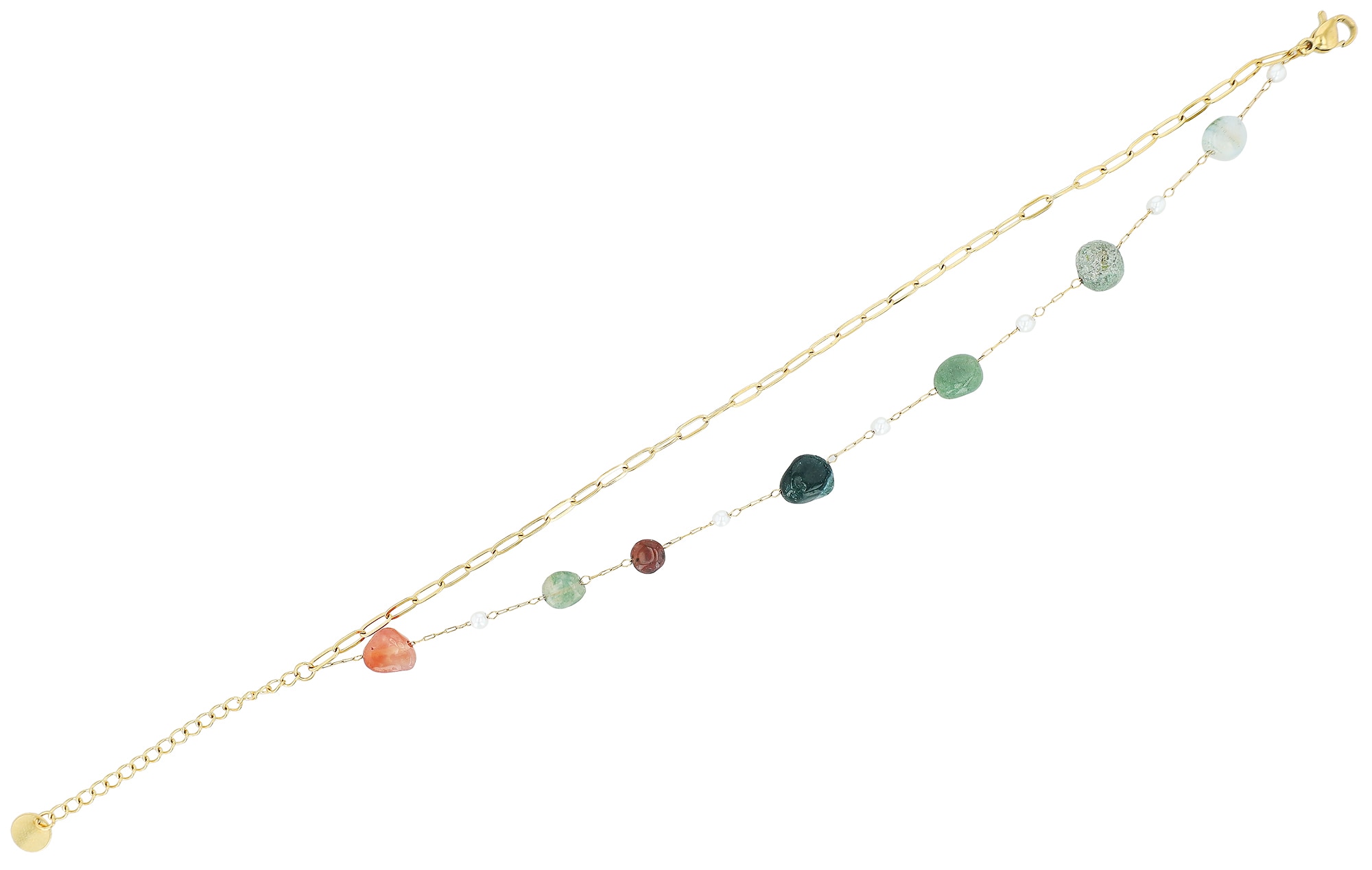 Adelia´s Fußkette »Damen Fußkettchen ¿ aus Edelstahl«