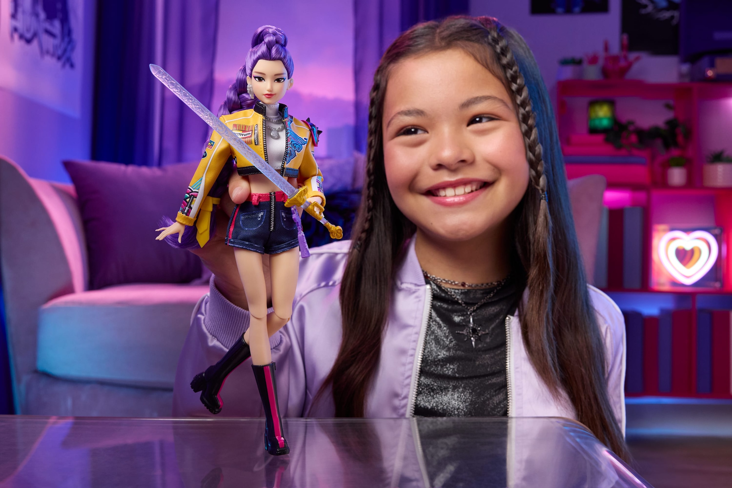 Mattel® Anziehpuppe »KPop Demon Hunters HUNTR/X: RUMI - HOW IT'S DONE«