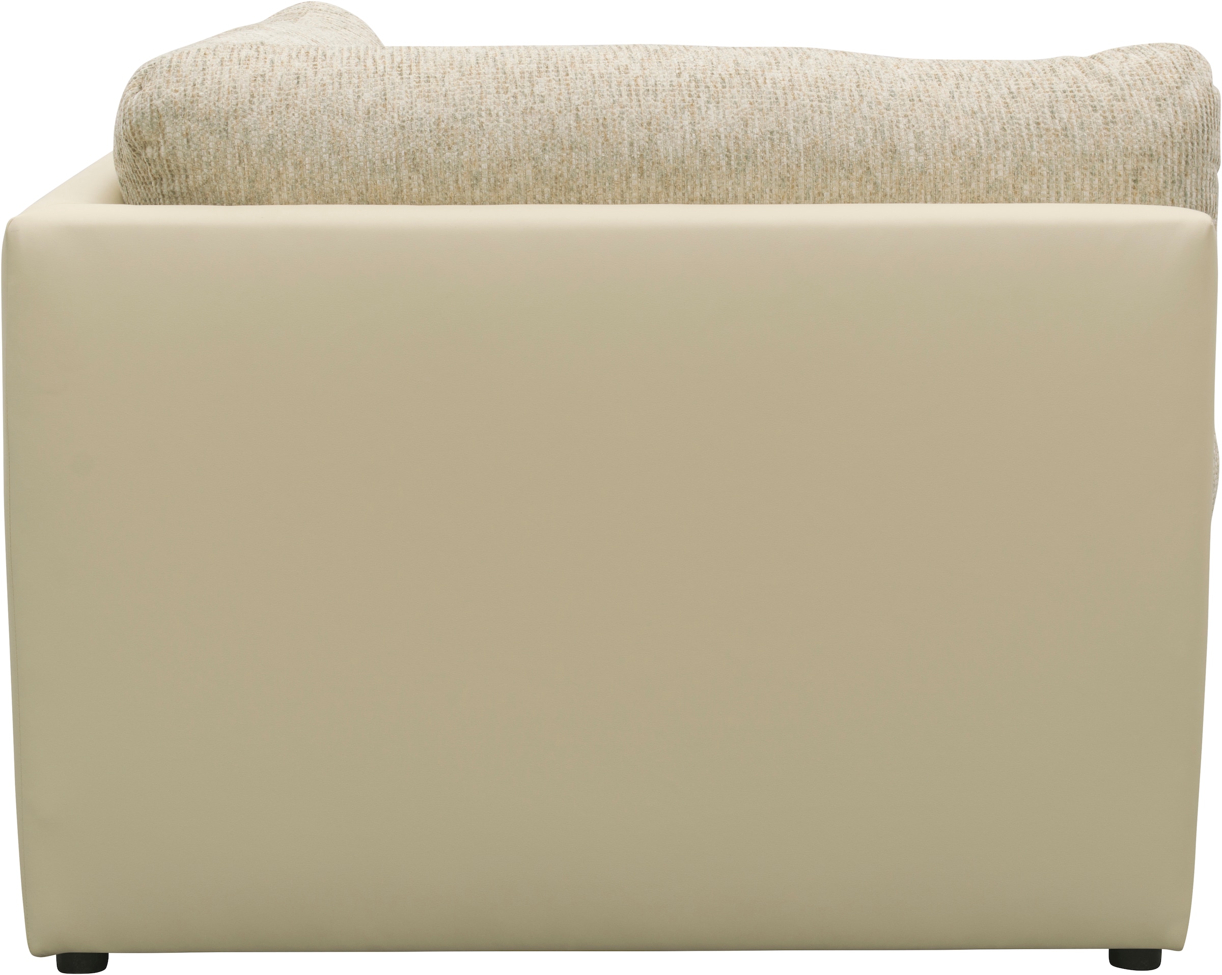 DOMO collection Sofa-Eckelement »Caleo, B/T: 119/117 cm, modular, großzügige Polsterung« erweiterbar mit Sofaelement, Einzelsofa