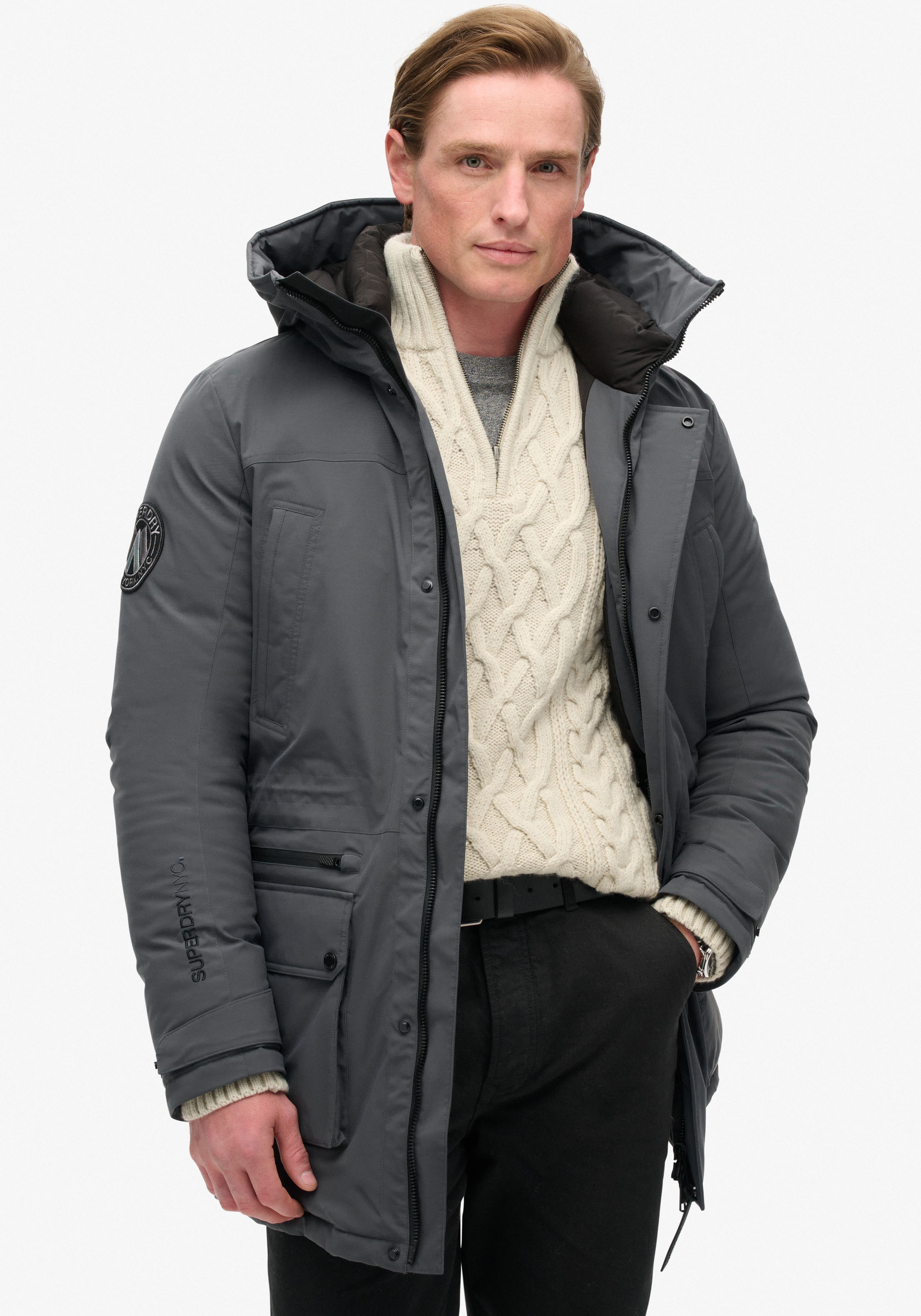 Superdry Winterjacke Sommerjacke Herren Superdry Steppjacke Jacken