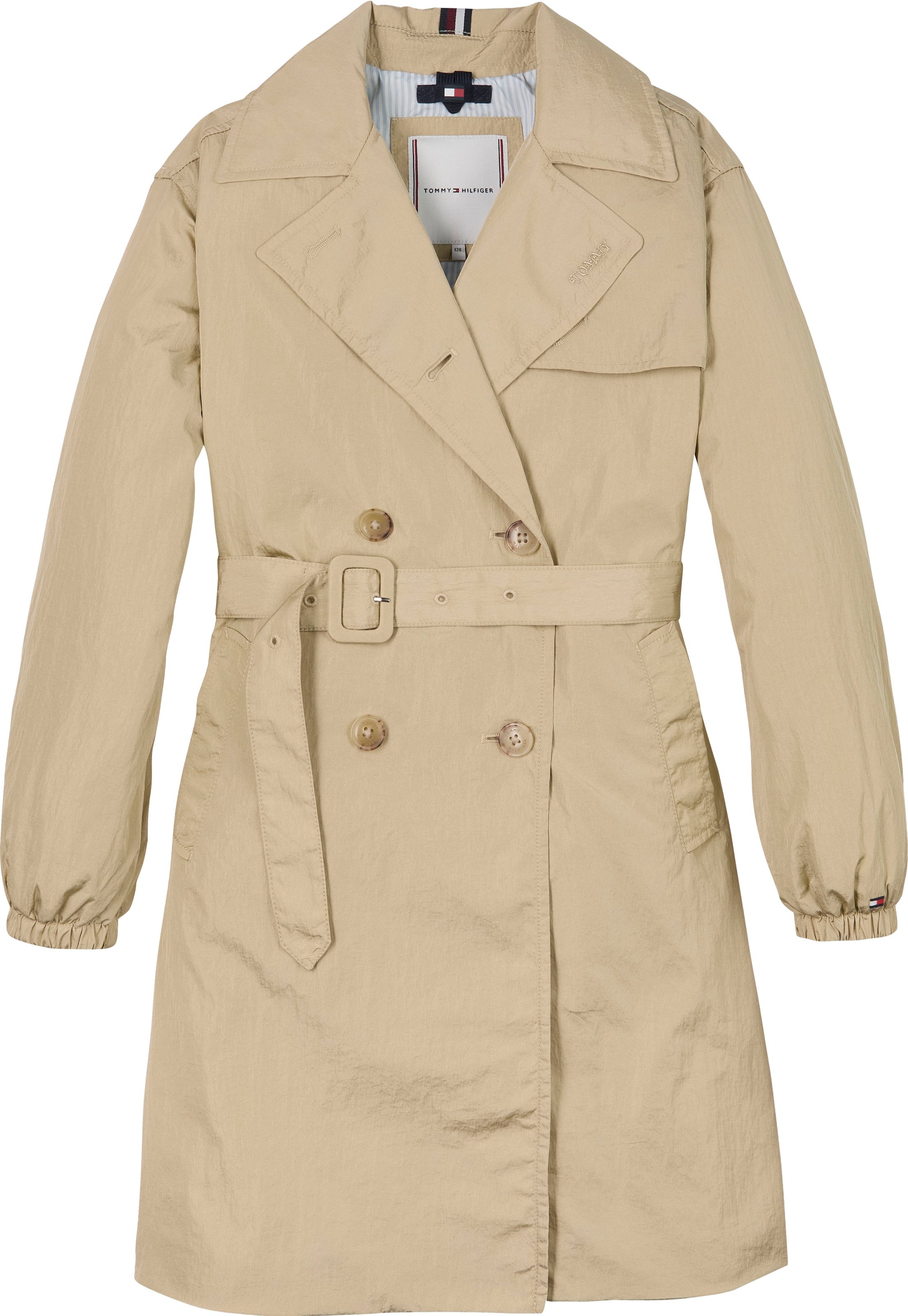 Tommy Hilfiger Trenchcoat »NYLON TRENCH COAT«, für Kinder bis 16 Jahre